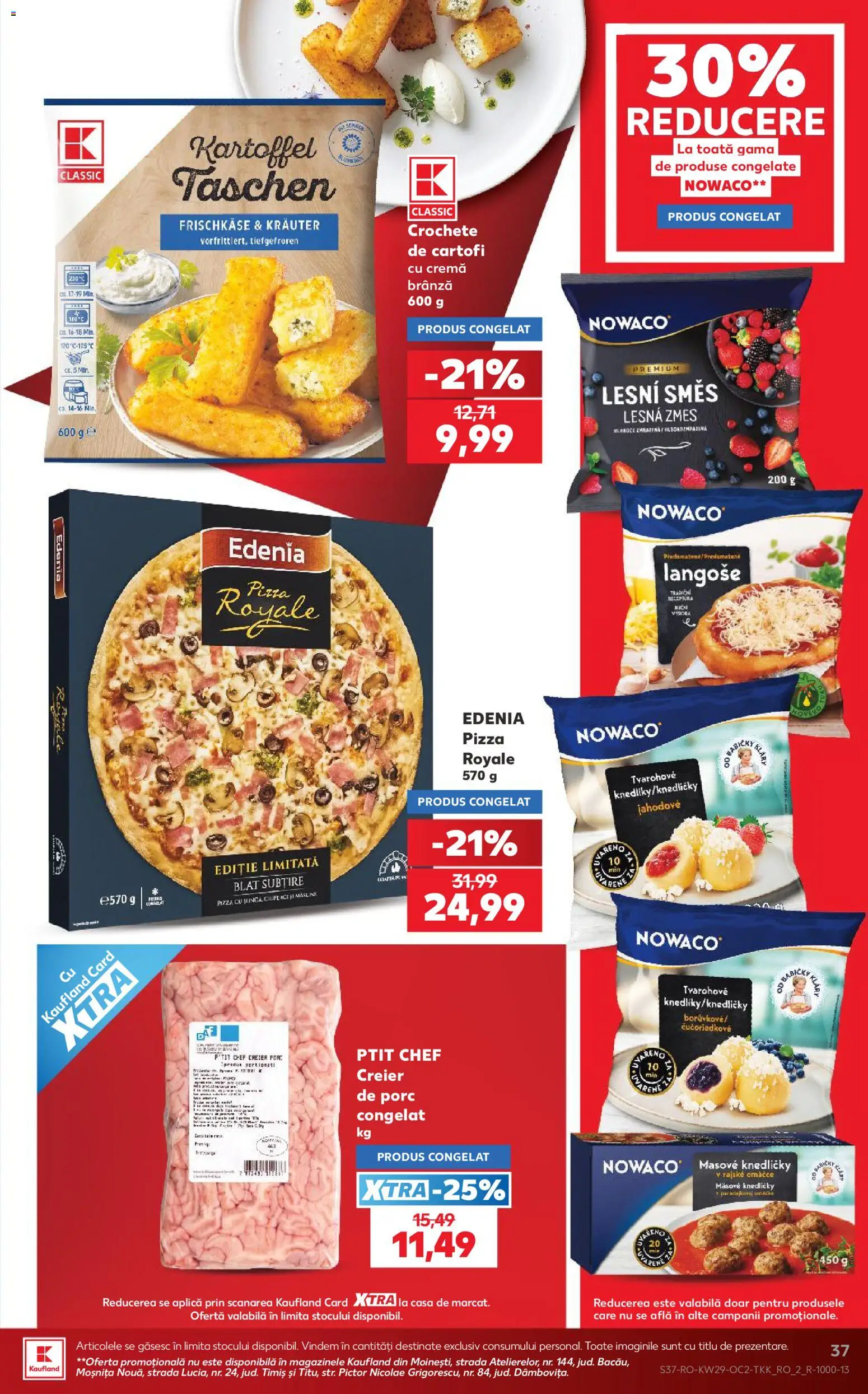 Catalog Kaufland 15 - 20 Iulie 2026 | Pagina 37 | Produse: Brânză, Cremă, Pizza, Cartofi