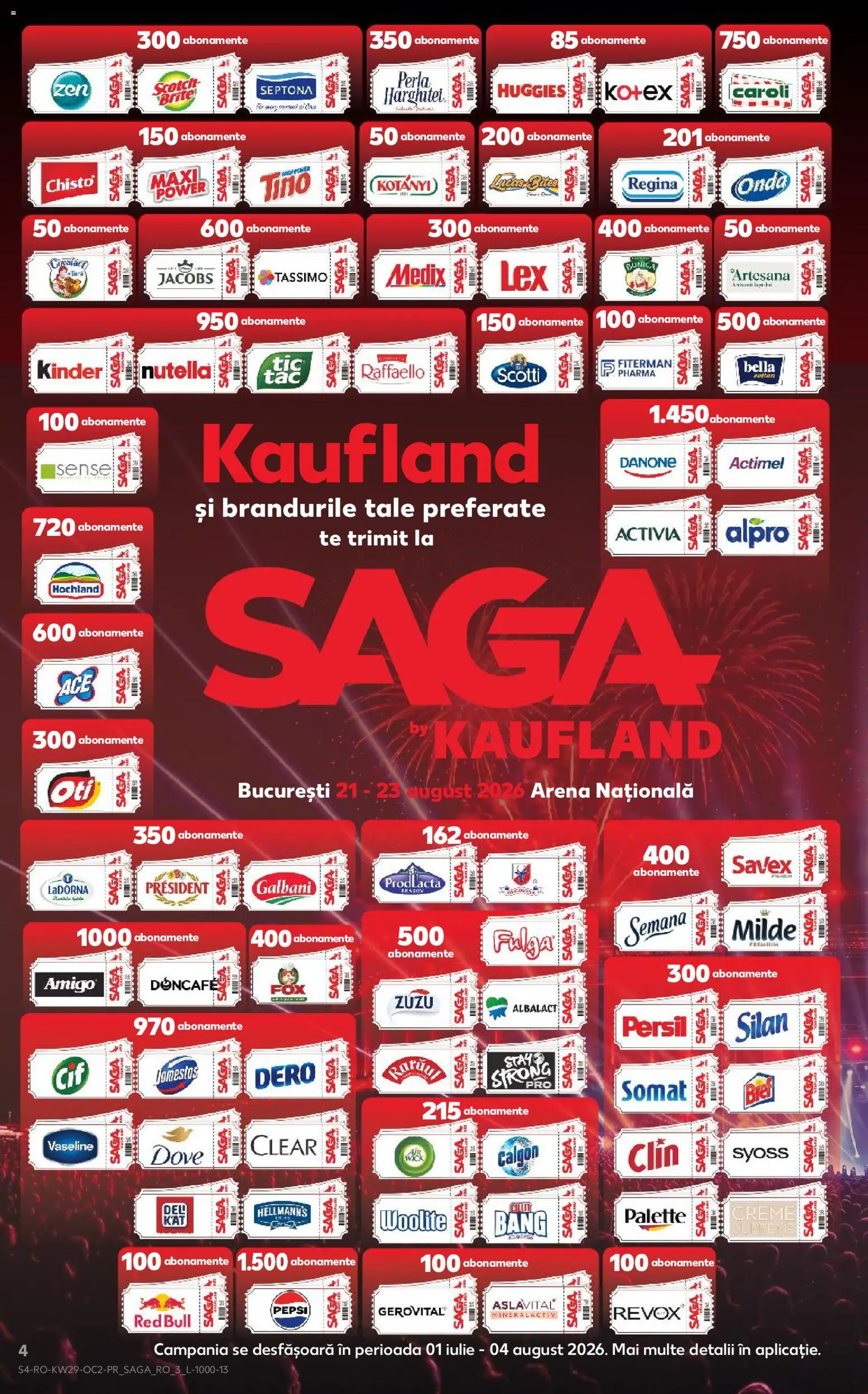 Catalog Kaufland 15 - 20 Iulie 2026 | Pagina 4 | Produse: Köpek Sabunu, Köpek çiti