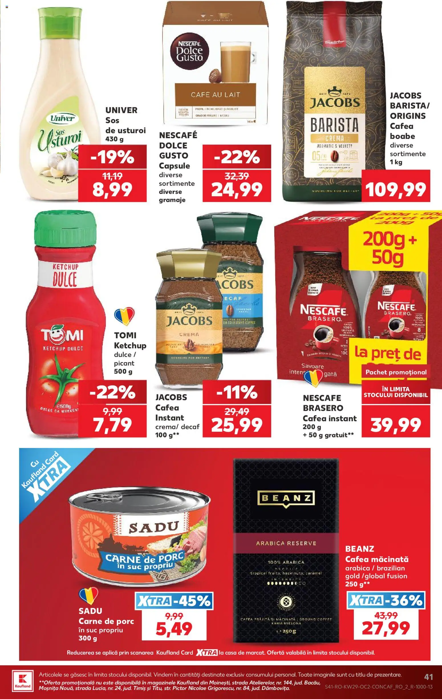 Catalog Kaufland 15 - 20 Iulie 2026 | Pagina 41 | Produse: Köpek çiti, Cremă, Cafea, Usturoi