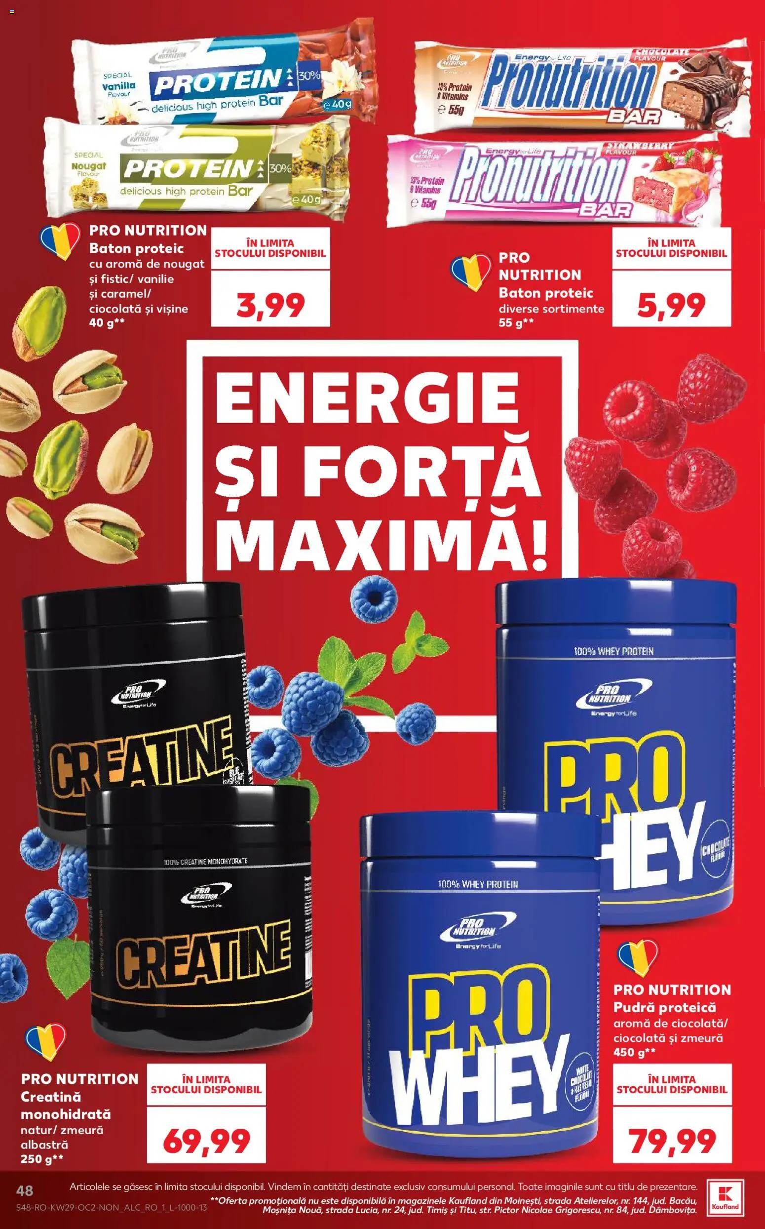 Catalog Kaufland 15 - 20 Iulie 2026 | Pagina 48 | Produse: Zmeură, Pudră, Ciocolată