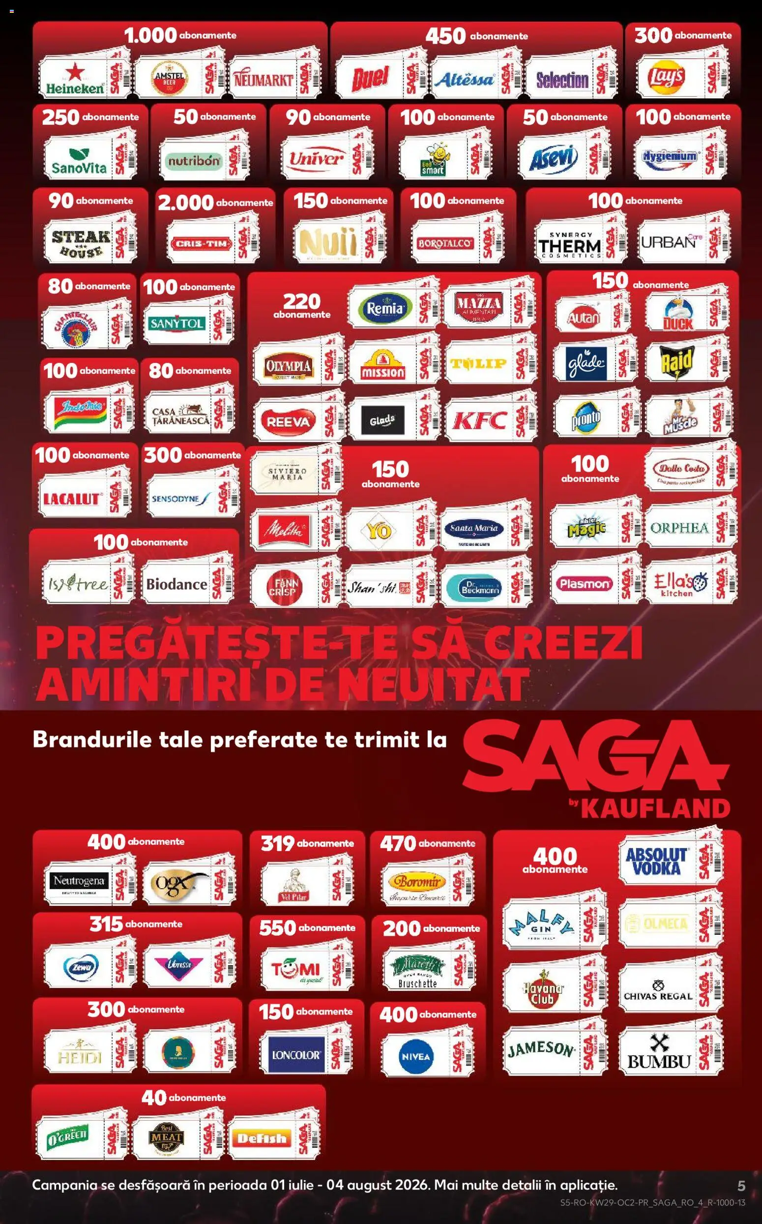 Catalog Kaufland 15 - 20 Iulie 2026 | Pagina 5 | Produse: Vodka