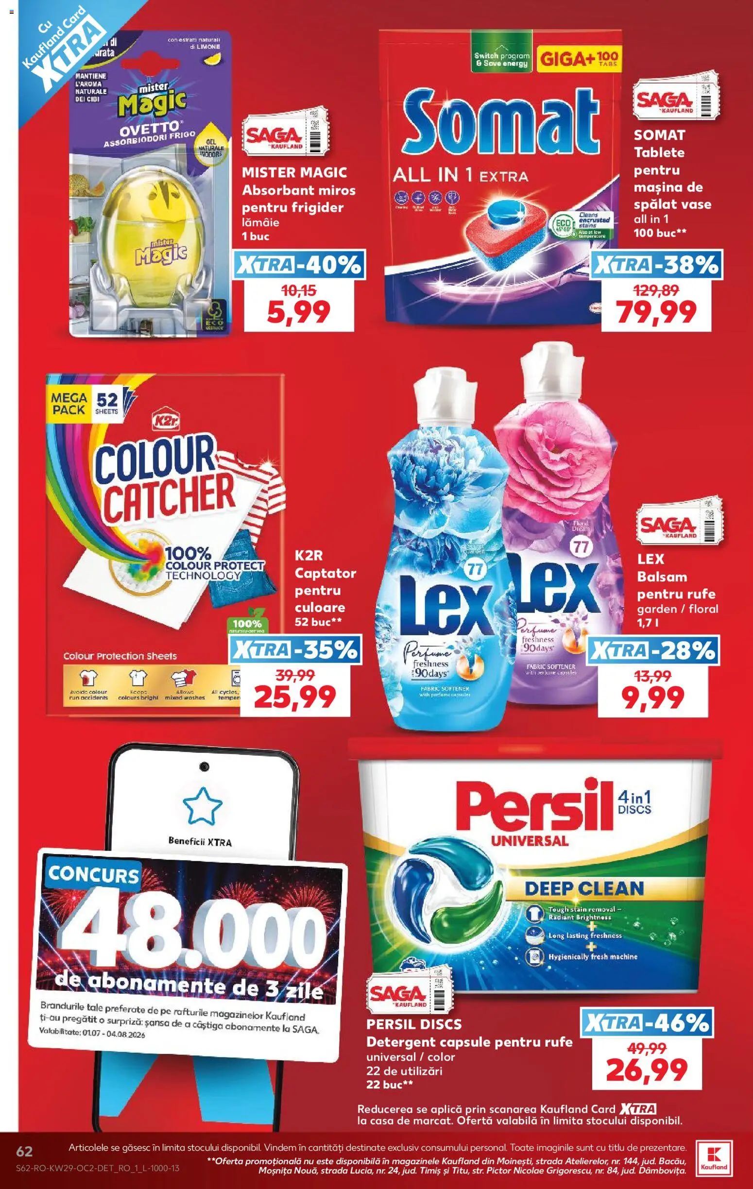 Catalog Kaufland 15 - 20 Iulie 2026 | Pagina 62 | Produse: Pomelo, Balsam, Detergent, Lămâie