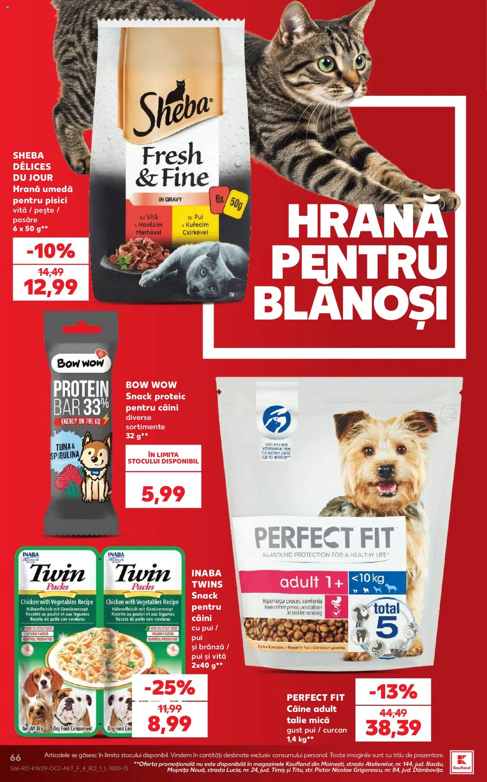 Catalog Kaufland 15 - 20 Iulie 2026 | Pagina 66 | Produse: Hacıyatmaz Kedi Oyuncağı, Brânză, Pește