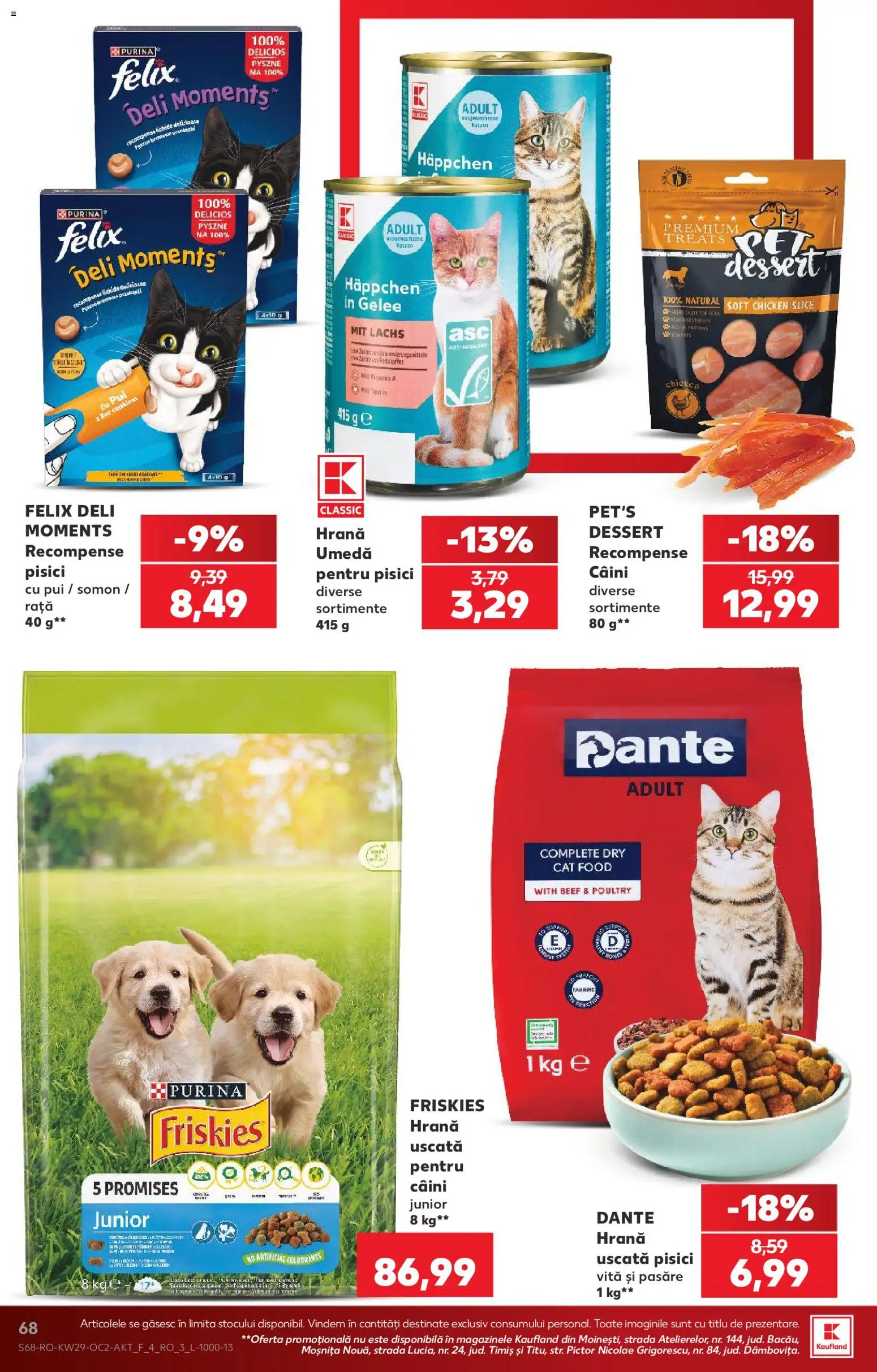 Catalog Kaufland 15 - 20 Iulie 2026 | Pagina 68 | Produse: Hacıyatmaz Kedi Oyuncağı, Rață
