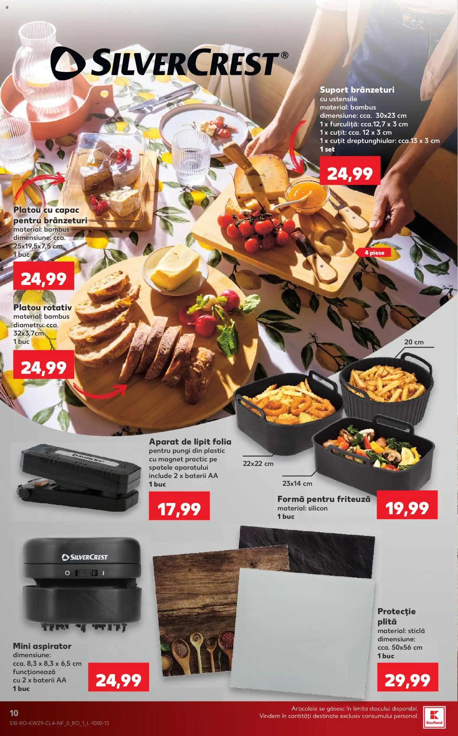 Catalog Kaufland 15 - 20 Iulie 2026 | Pagina 10 | Produse: Plită, Friteuză, Cuțit, Baterii