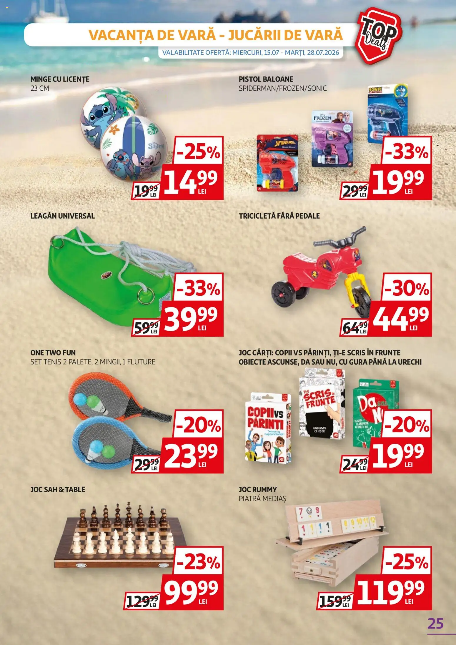 Catalog Auchan 15 - 27 Iulie 2026 | Pagina 25 | Produse: Joc, Cărți