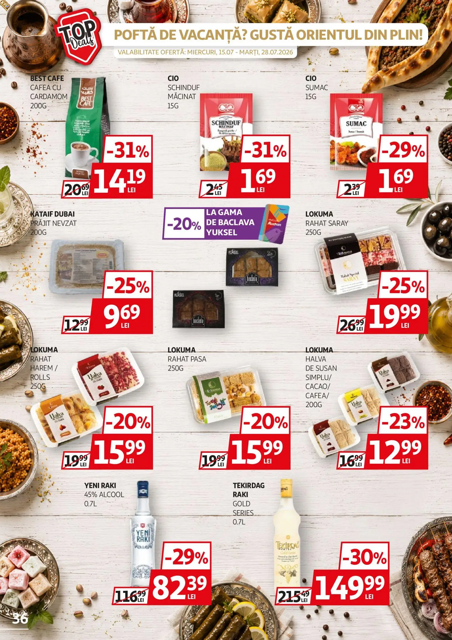 Catalog Auchan 15 - 27 Iulie 2026 | Pagina 36 | Produse: Cafea