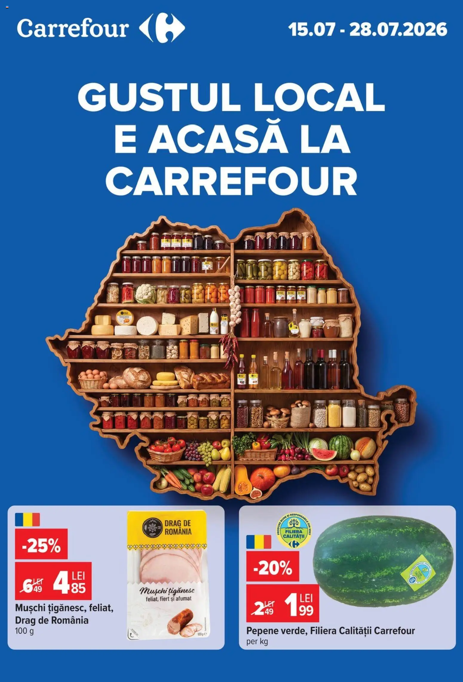 Catalog Carrefour 15 - 27 Iulie 2026 | Pagina 1
