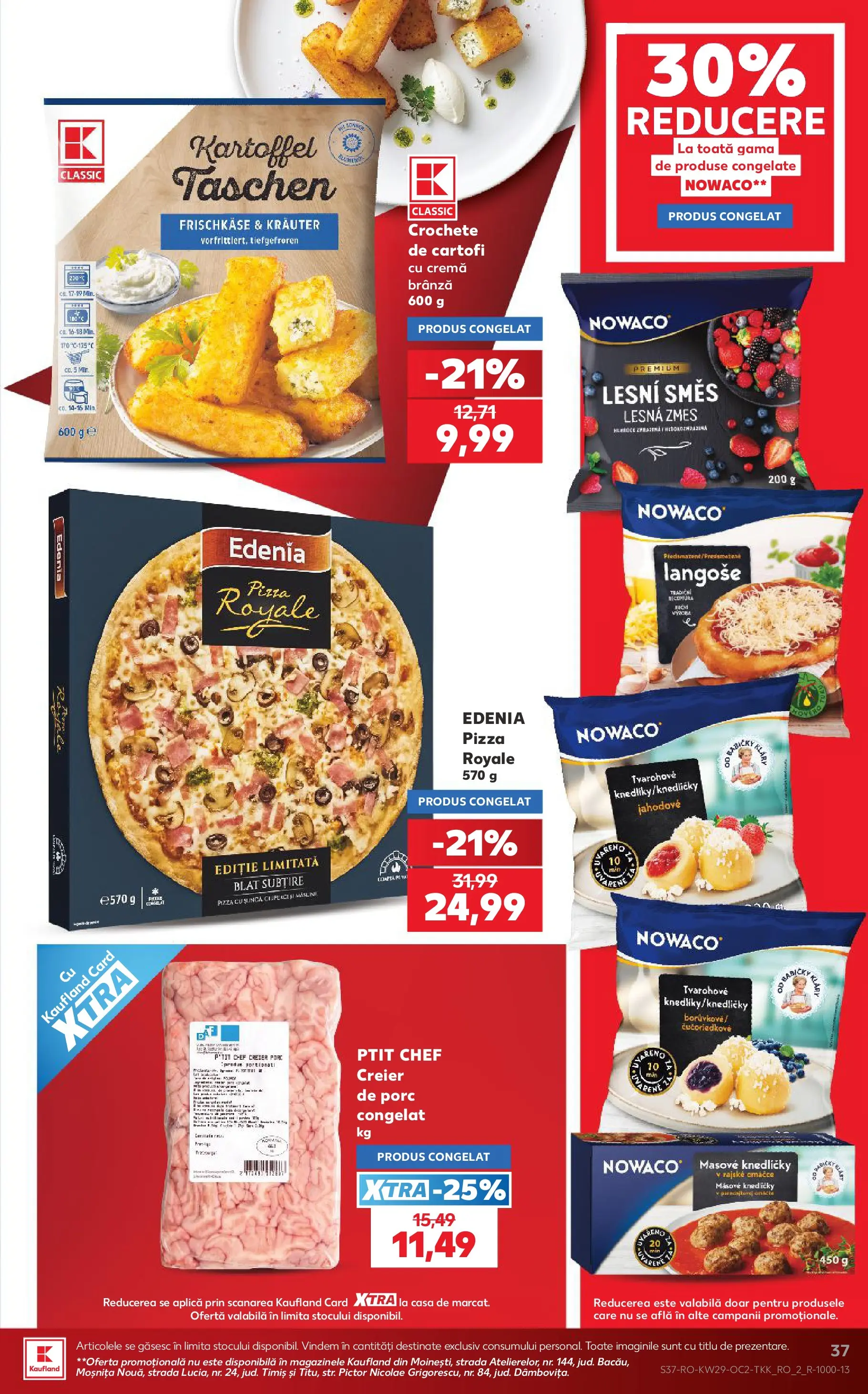 Catalog Kaufland 15 - 20 Iulie 2026 | Pagina 37 | Produse: Brânză, Cremă, Pizza, Cartofi