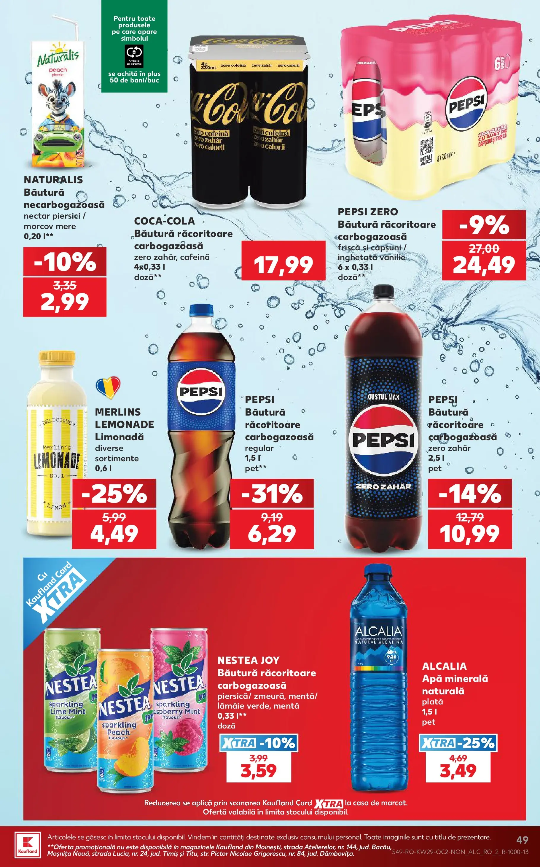Catalog Kaufland 15 - 20 Iulie 2026 | Pagina 49 | Produse: Frișcă, Căpșuni, Zahăr, Lămâie