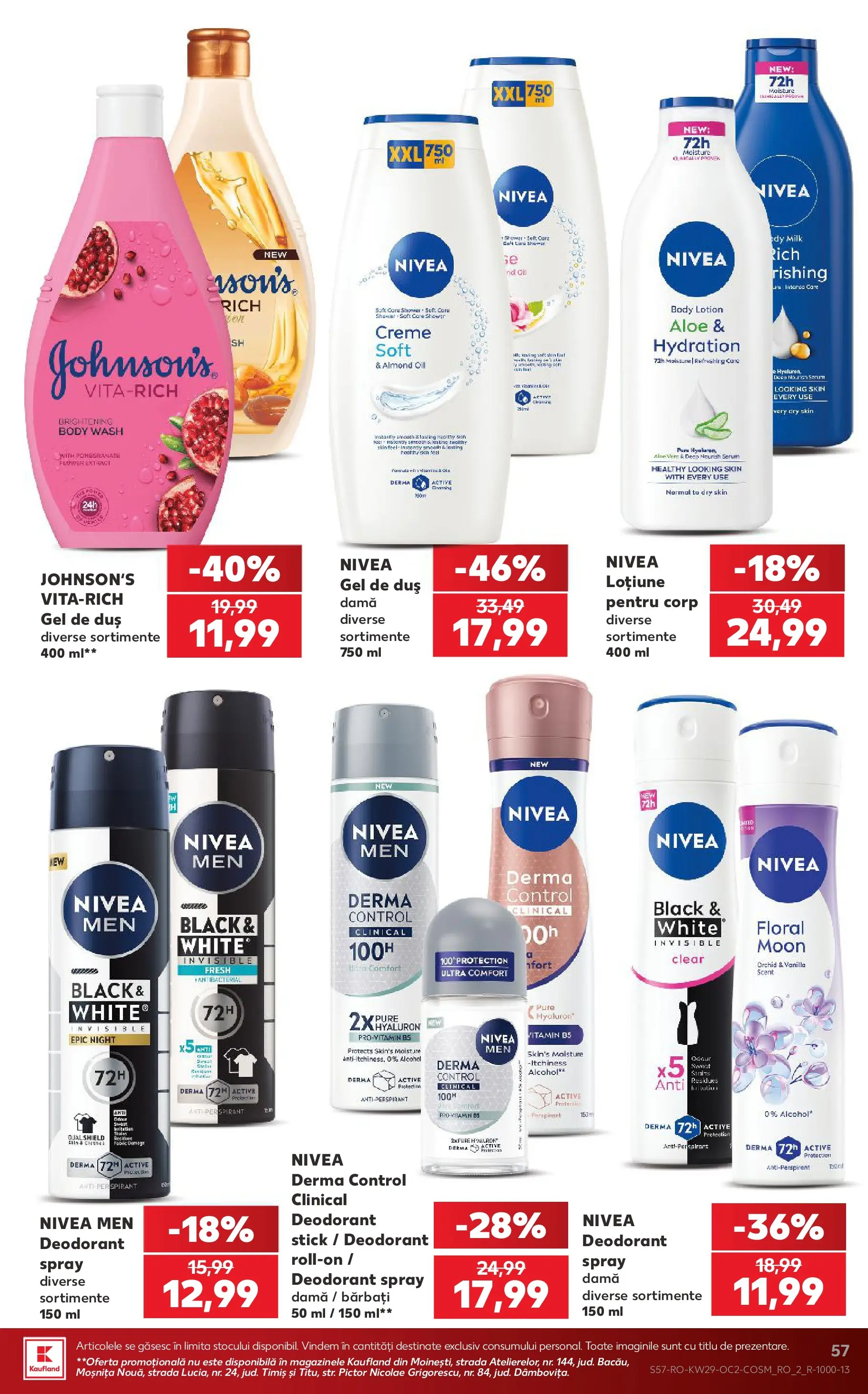 Catalog Kaufland 15 - 20 Iulie 2026 | Pagina 57 | Produse: Serum, Duș, Deodorant, Antiperspirant