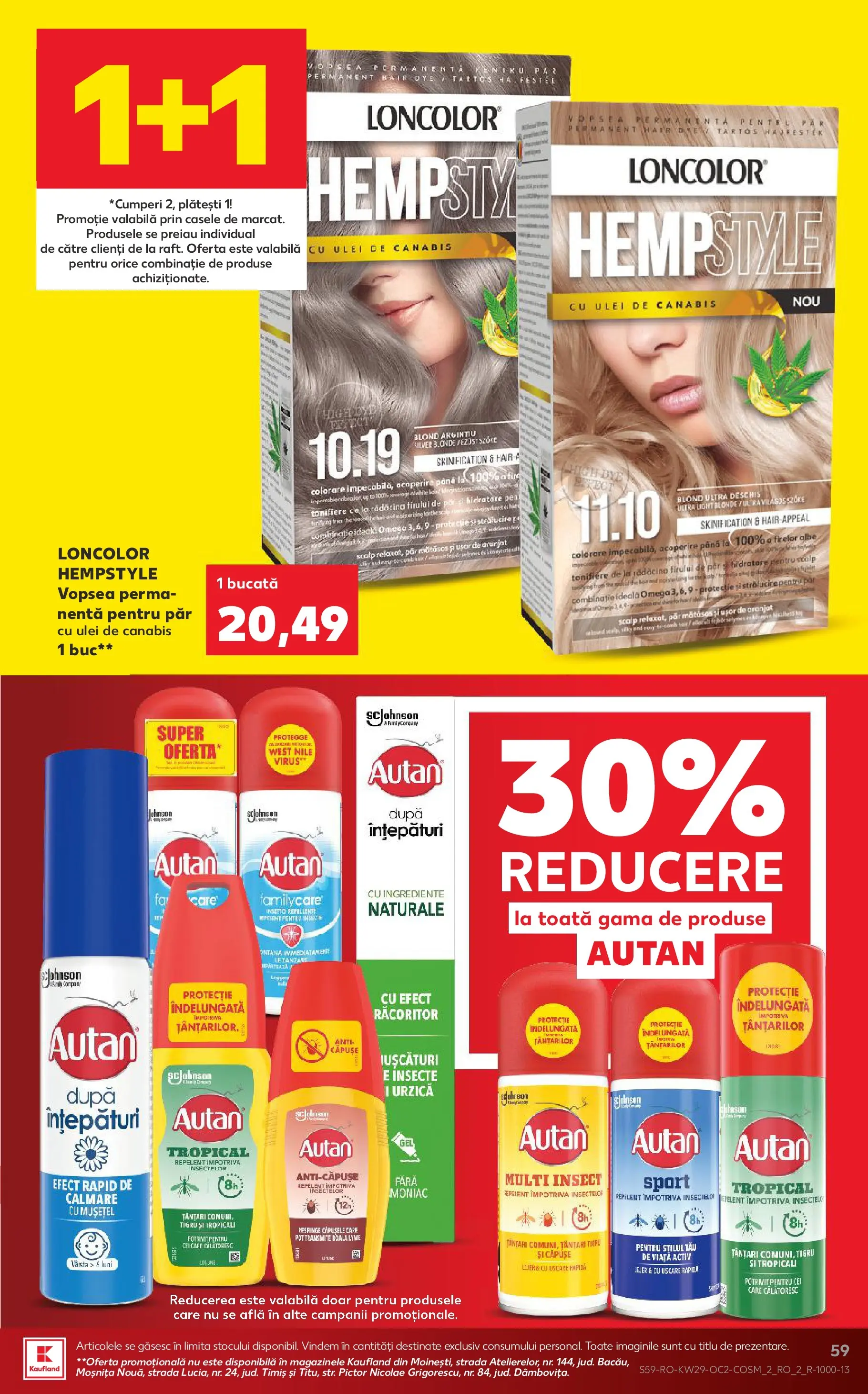 Catalog Kaufland 15 - 20 Iulie 2026 | Pagina 59 | Produse: Vopsea, Chaussures de ski, Ulei
