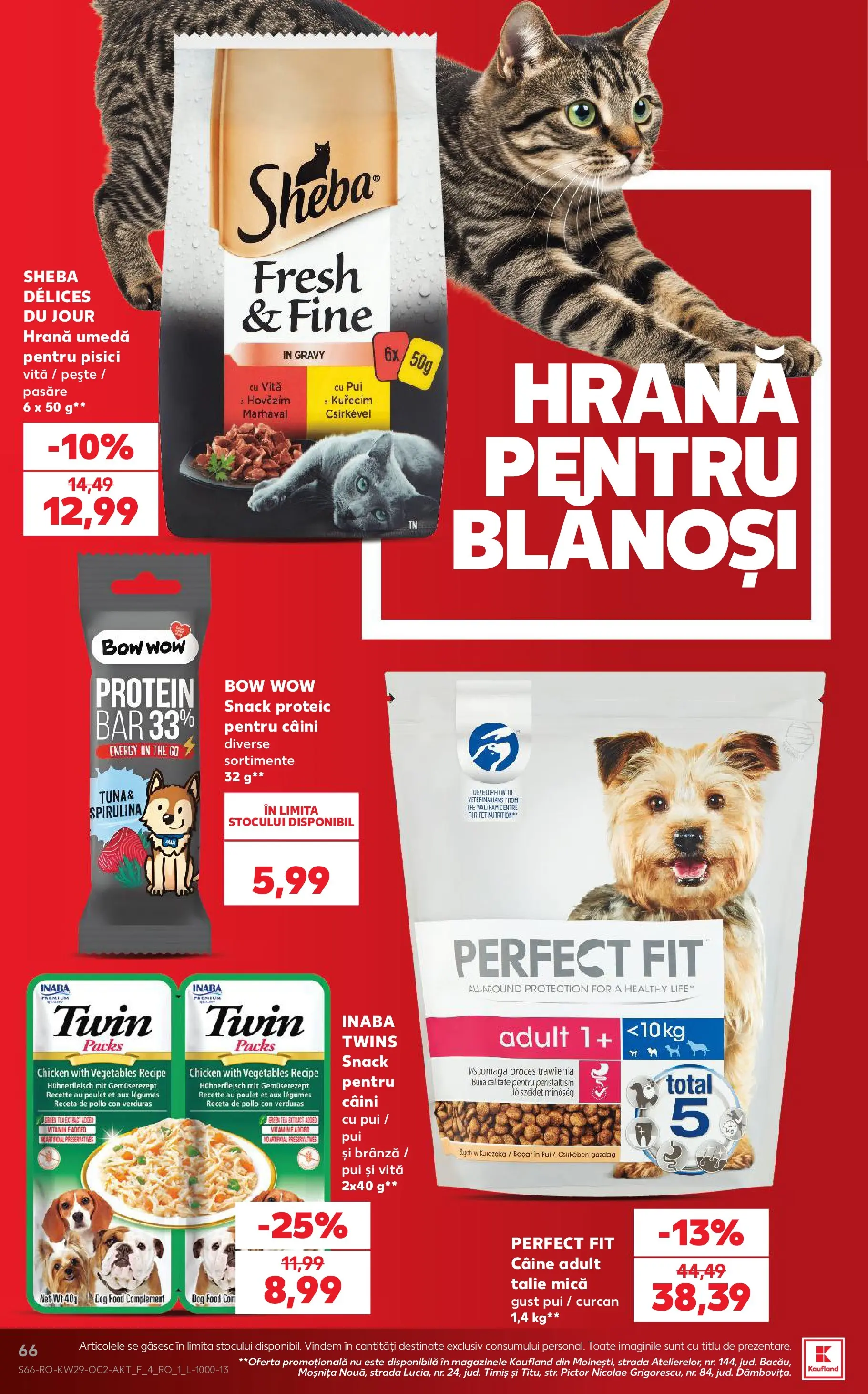 Catalog Kaufland 15 - 20 Iulie 2026 | Pagina 66 | Produse: Hacıyatmaz Kedi Oyuncağı, Brânză, Pește