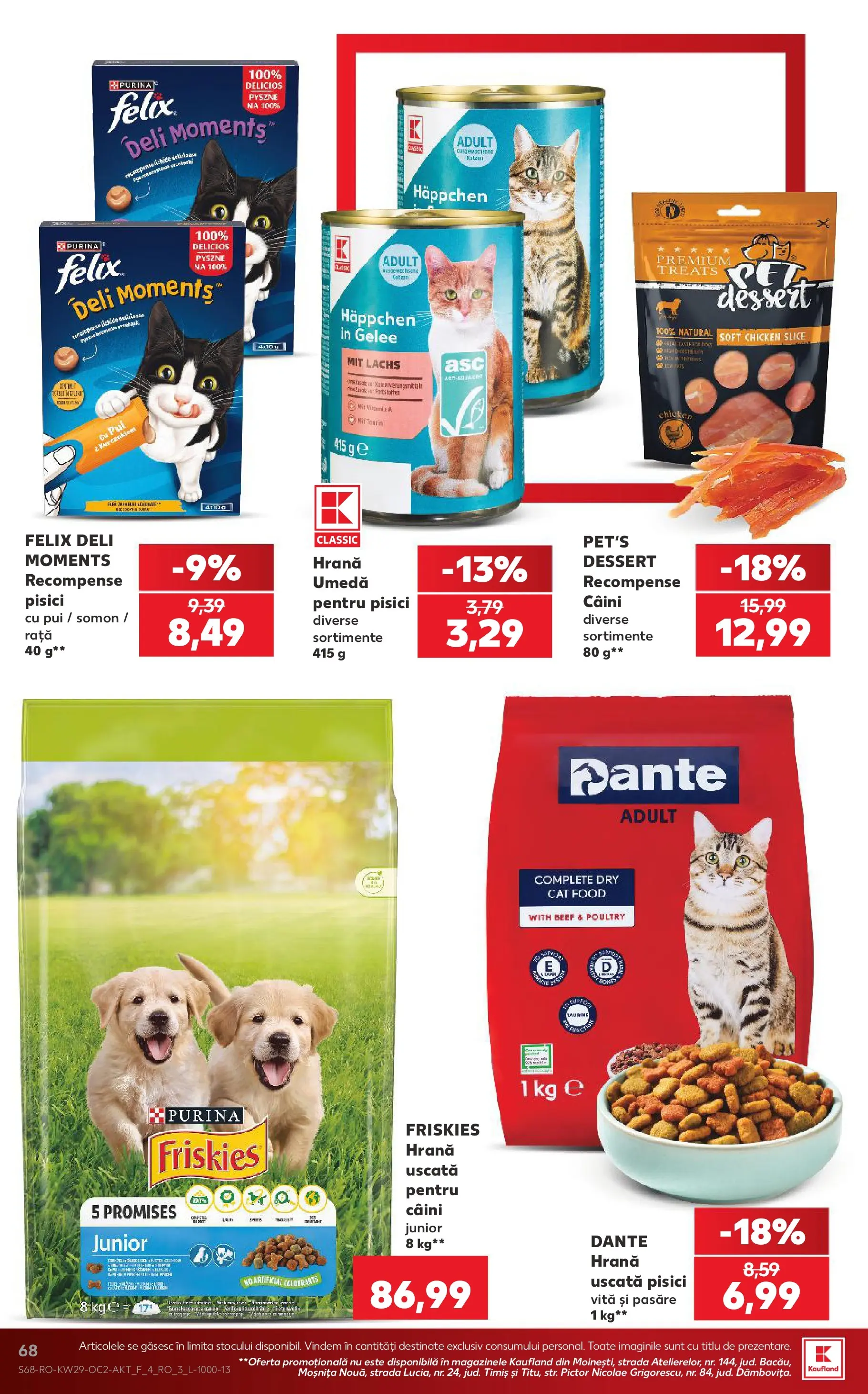 Catalog Kaufland 15 - 20 Iulie 2026 | Pagina 68 | Produse: Hacıyatmaz Kedi Oyuncağı, Rață