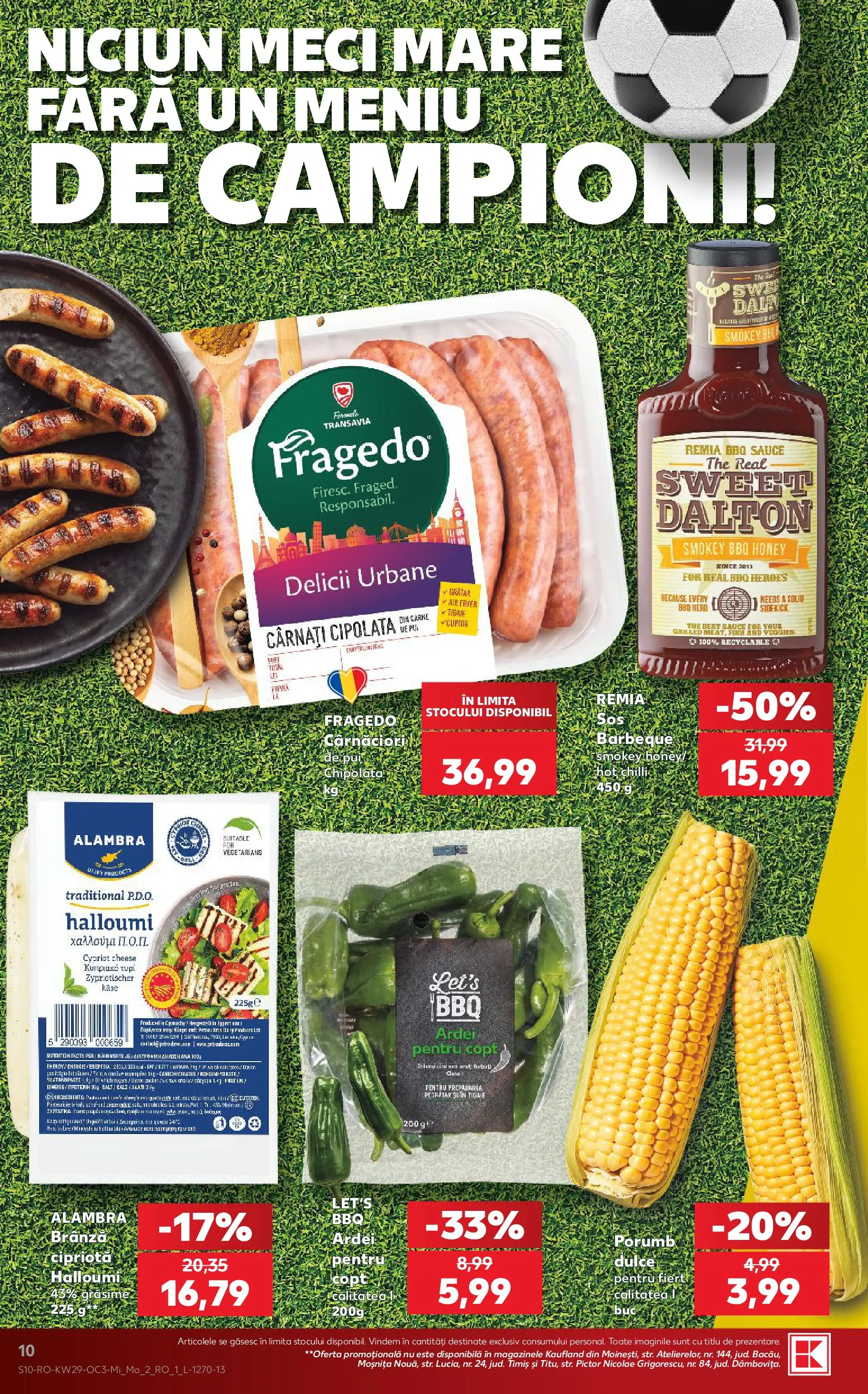 Catalog Kaufland 15 - 20 Iulie 2026 | Pagina 10 | Produse: Chilli, Grătar, Porumb, Cârnați
