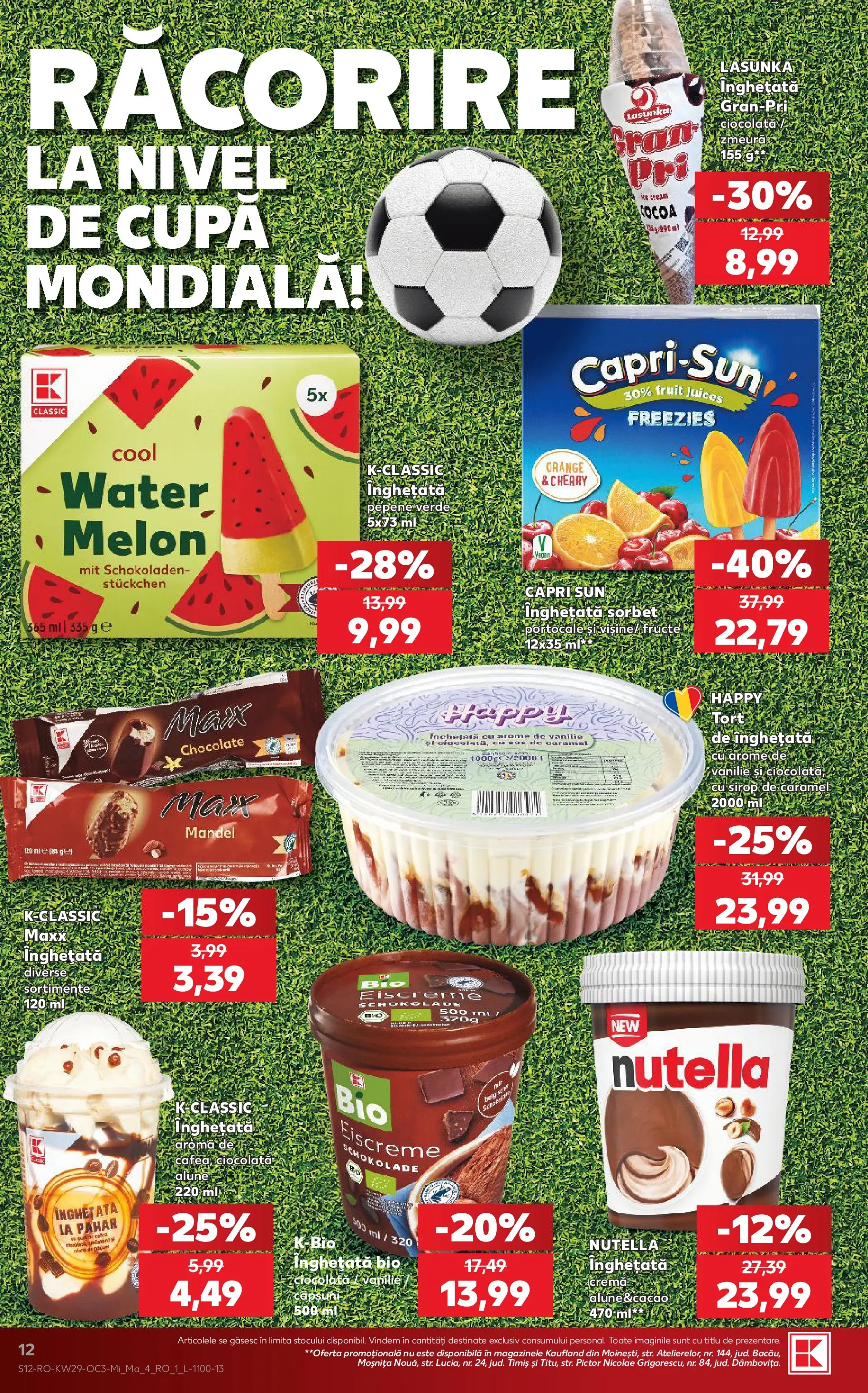 Catalog Kaufland 15 - 20 Iulie 2026 | Pagina 12 | Produse: Şerit ödül, Zmeură, Alune, Fructe