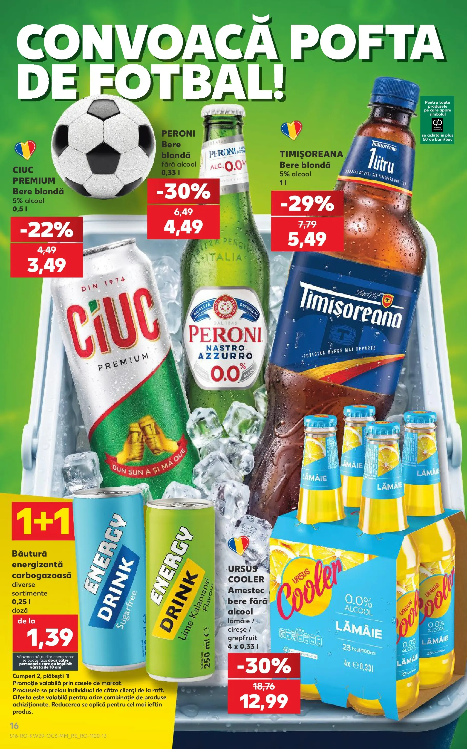 Catalog Kaufland 15 - 20 Iulie 2026 | Pagina 16 | Produse: Raft, Băutură energizantă, Cireșe, Lămâie