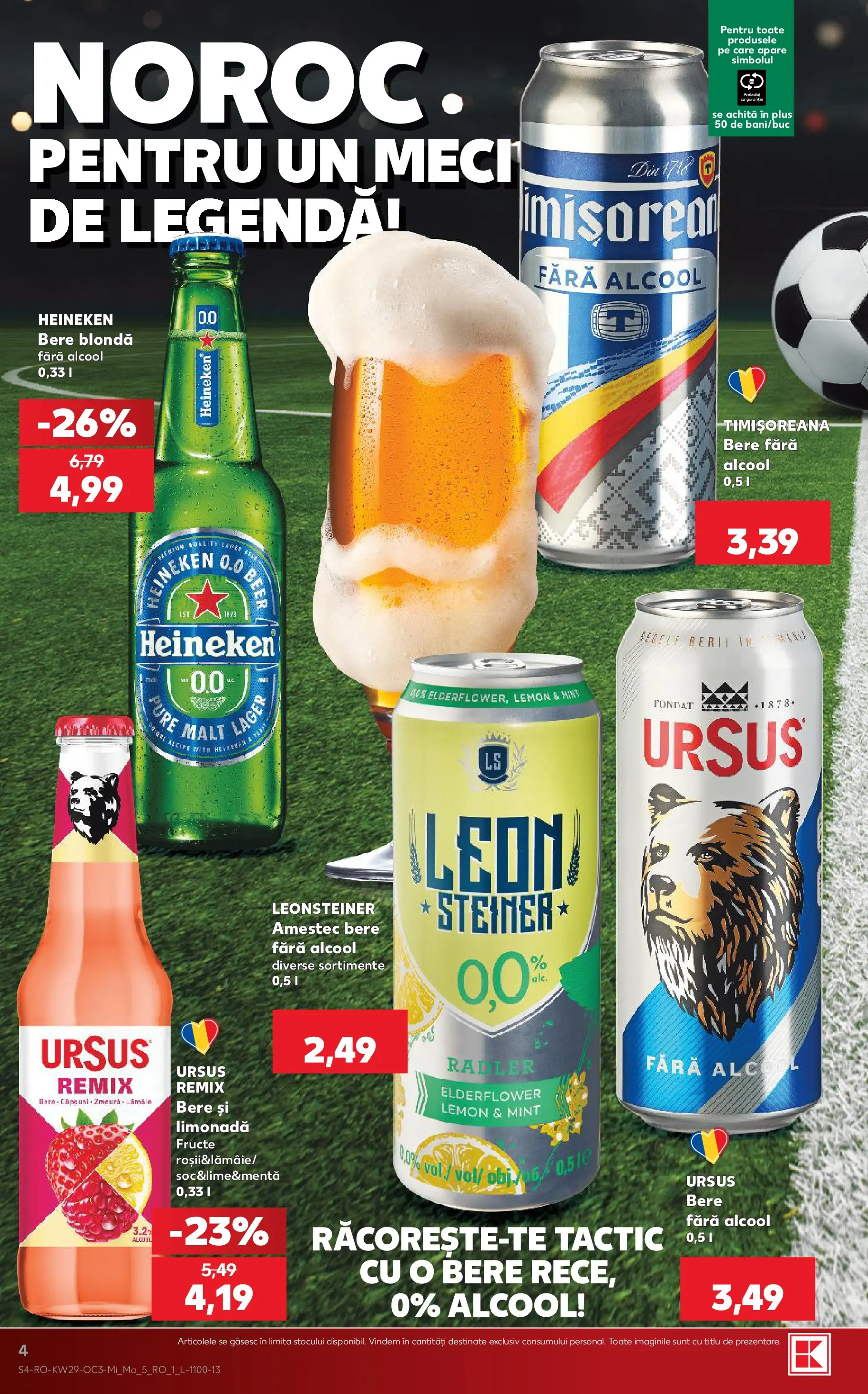 Catalog Kaufland 15 - 20 Iulie 2026 | Pagina 4 | Produse: Sıcak su torbası, Bere, Fructe