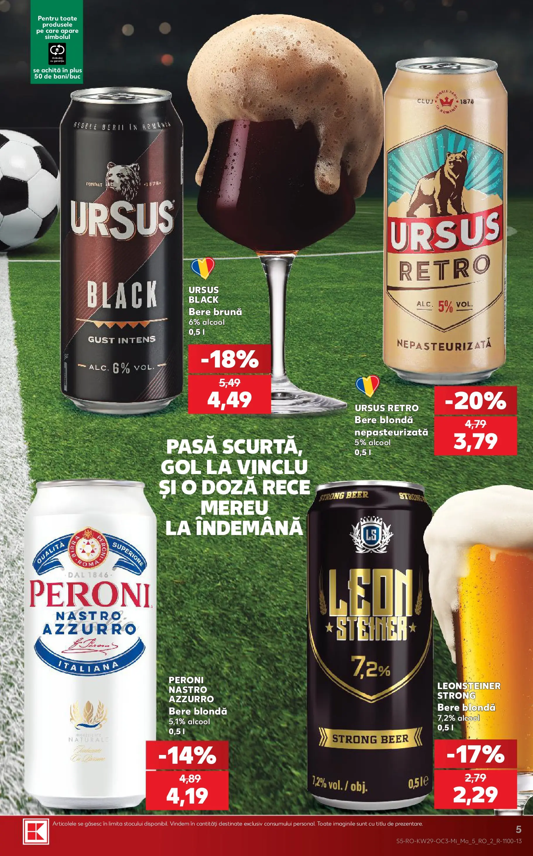 Catalog Kaufland 15 - 20 Iulie 2026 | Pagina 5 | Produse: Bere