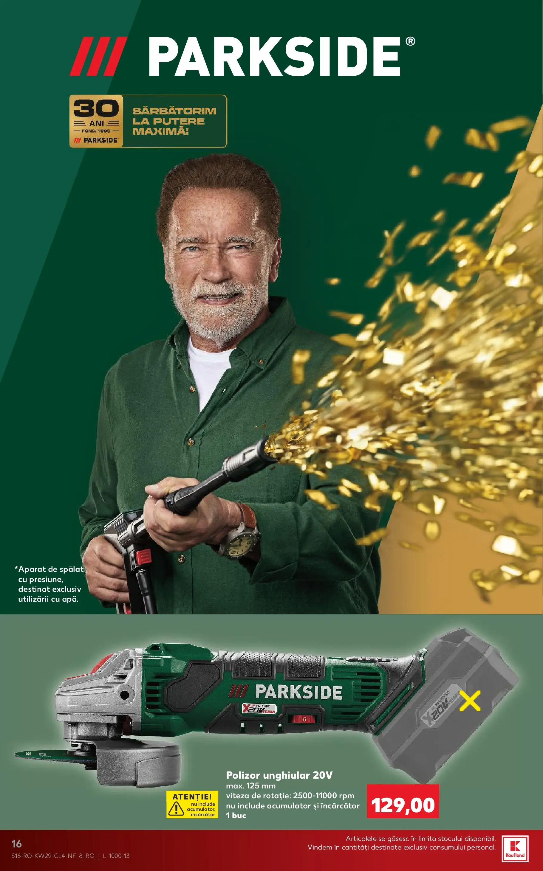 Catalog Kaufland 15 - 20 Iulie 2026 | Pagina 16 | Produse: Încărcător, Polizor