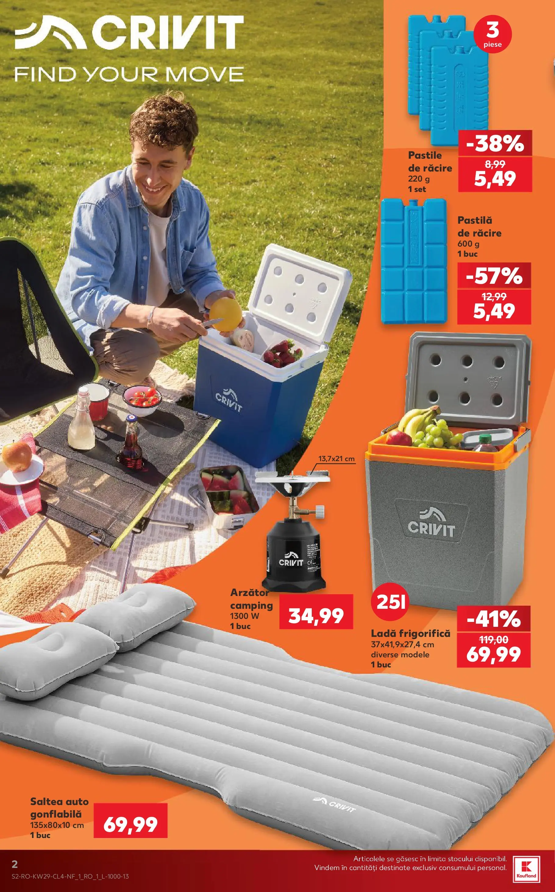 Catalog Kaufland 15 - 20 Iulie 2026 | Pagina 2 | Produse: Saltea, Ladă frigorifică
