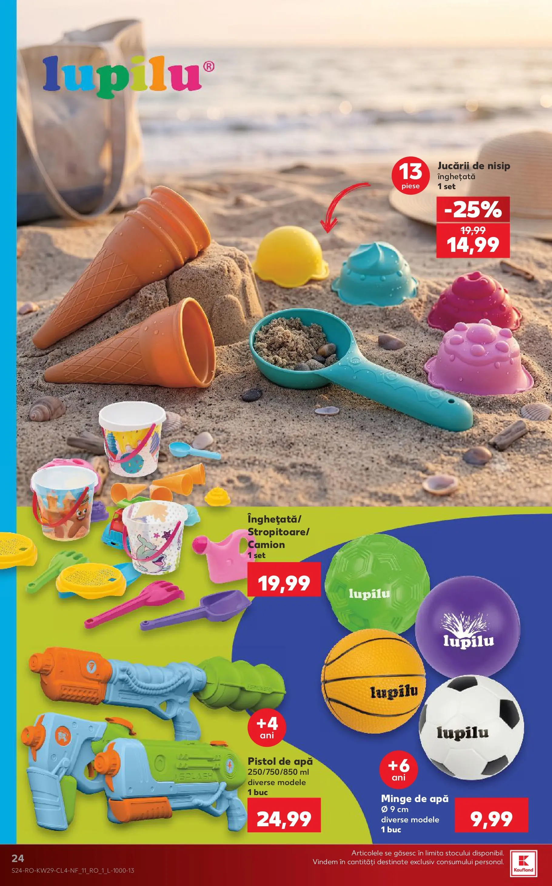 Catalog Kaufland 15 - 20 Iulie 2026 | Pagina 24 | Produse: Înghețată, Apă