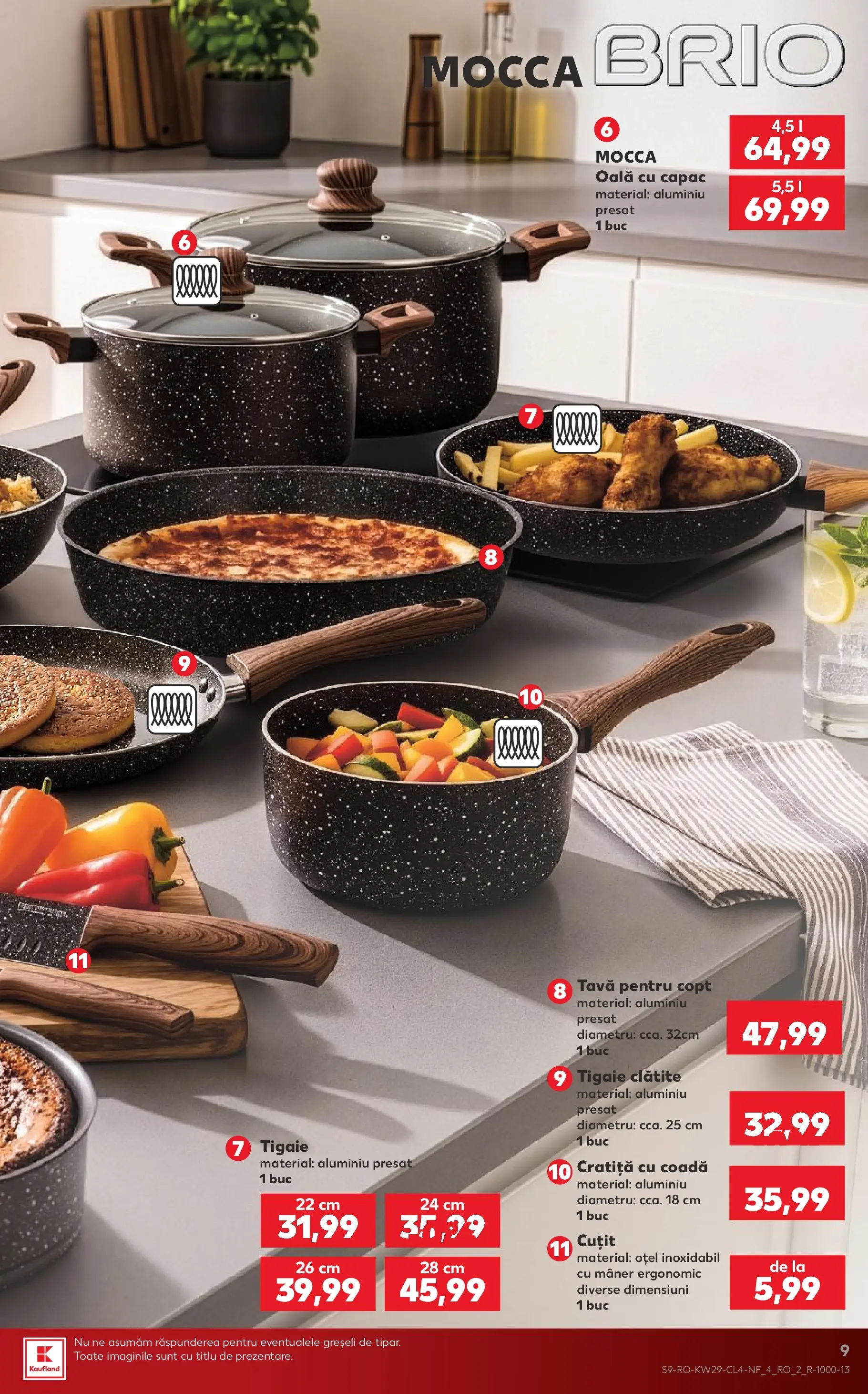 Catalog Kaufland 15 - 20 Iulie 2026 | Pagina 9 | Produse: Cratiță, Oală, Mâner, Cuțit