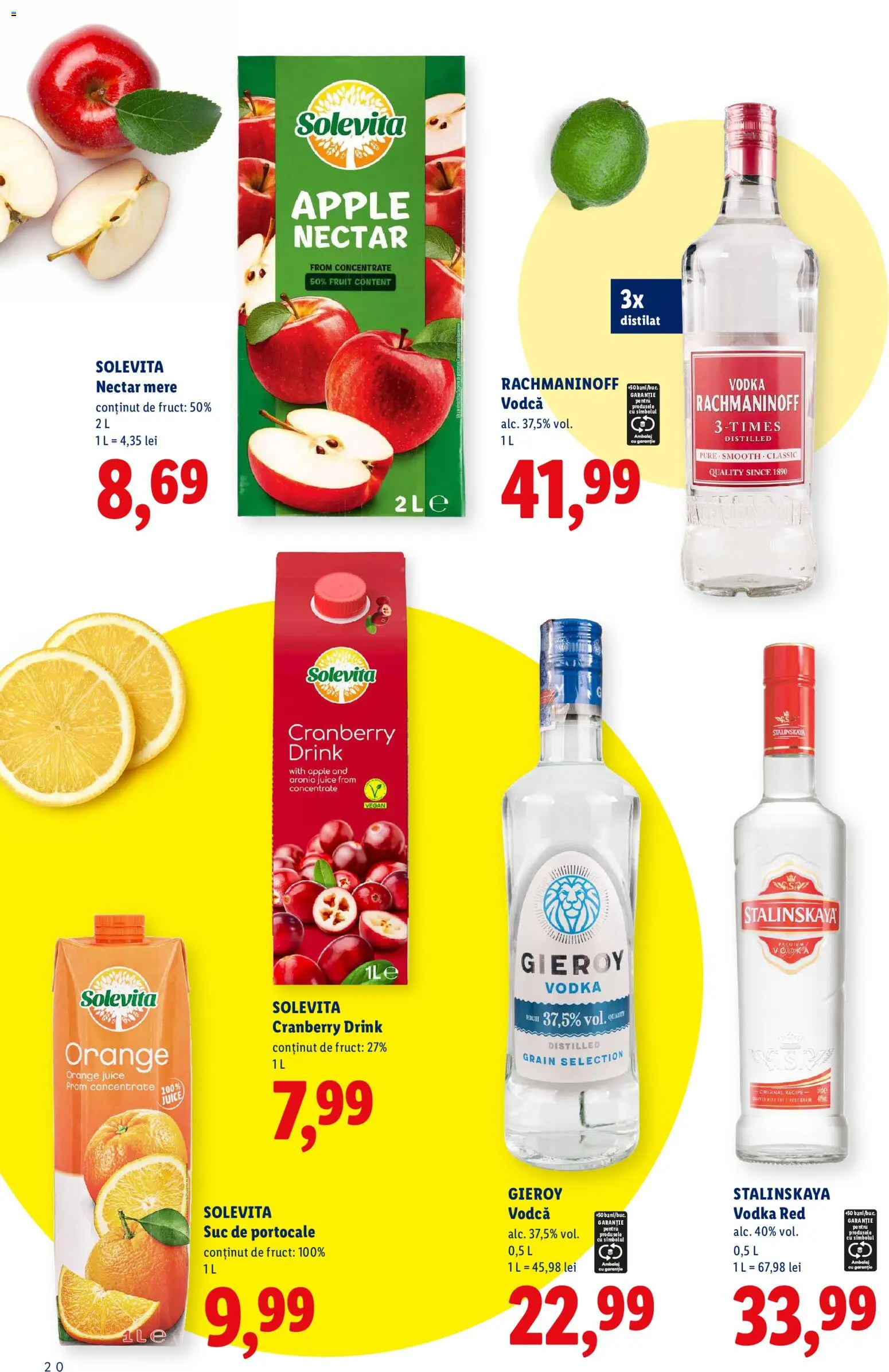 Catalog LIDL 13 Iulie - 12 Septembrie 2026 | Pagina 20 | Produse: Su ısıtıcı, Mere, Portocale, Vodka