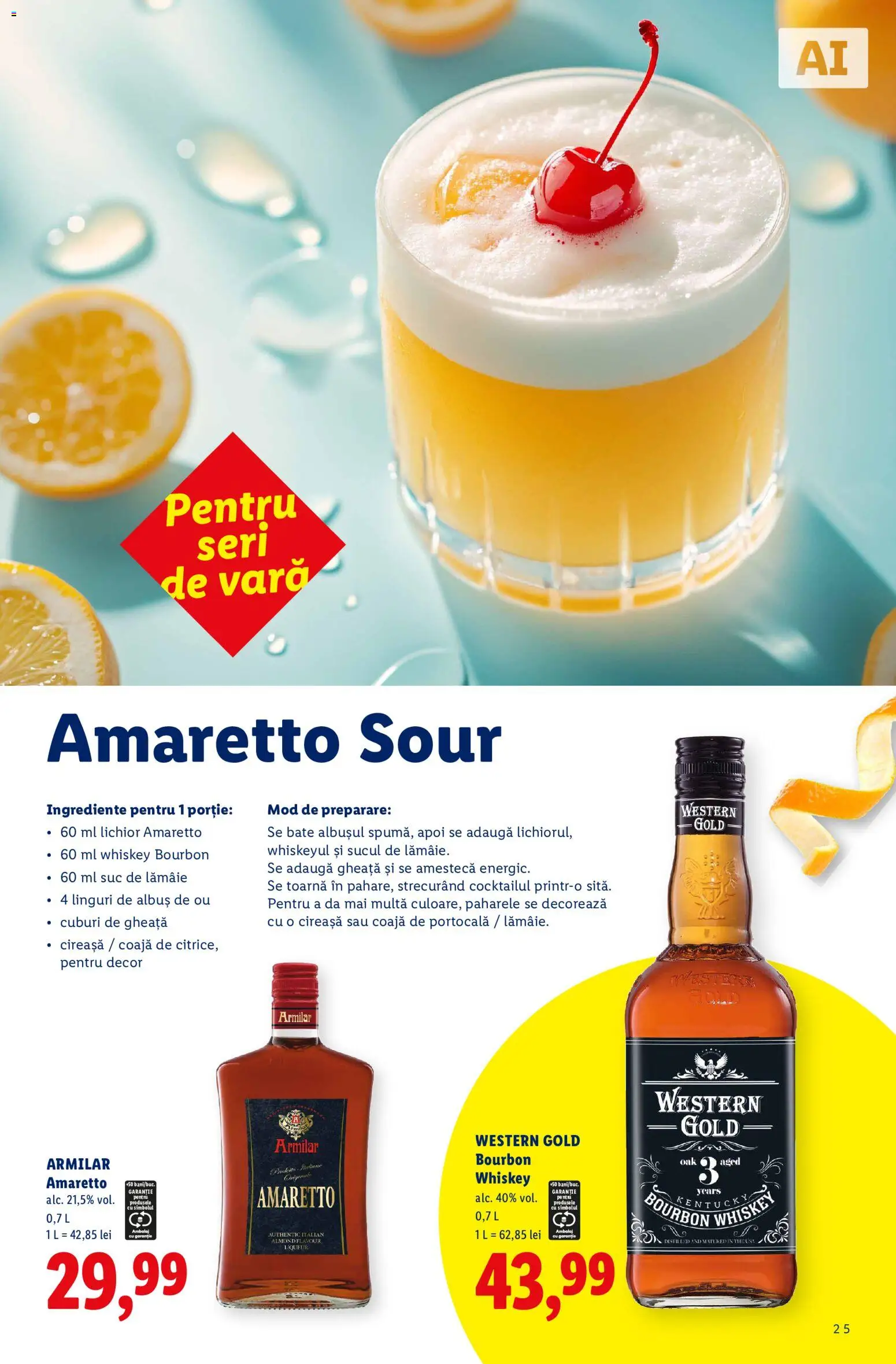 Catalog LIDL 13 Iulie - 12 Septembrie 2026 | Pagina 25 | Produse: Linguri, Lichior, Suc, Lămâie