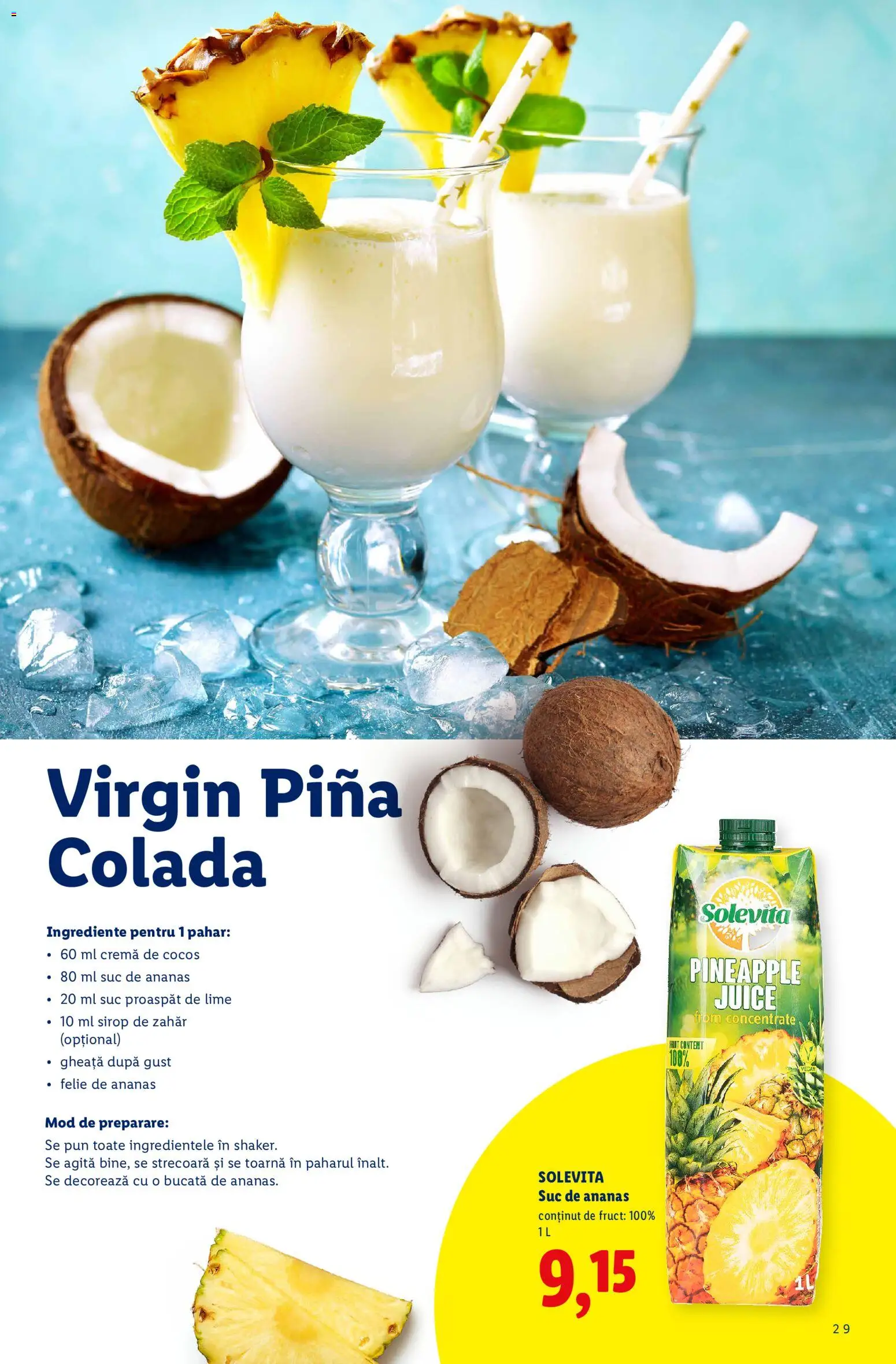 Catalog LIDL 13 Iulie - 12 Septembrie 2026 | Pagina 29 | Produse: Lime, Ananas, Sirop, Zahăr