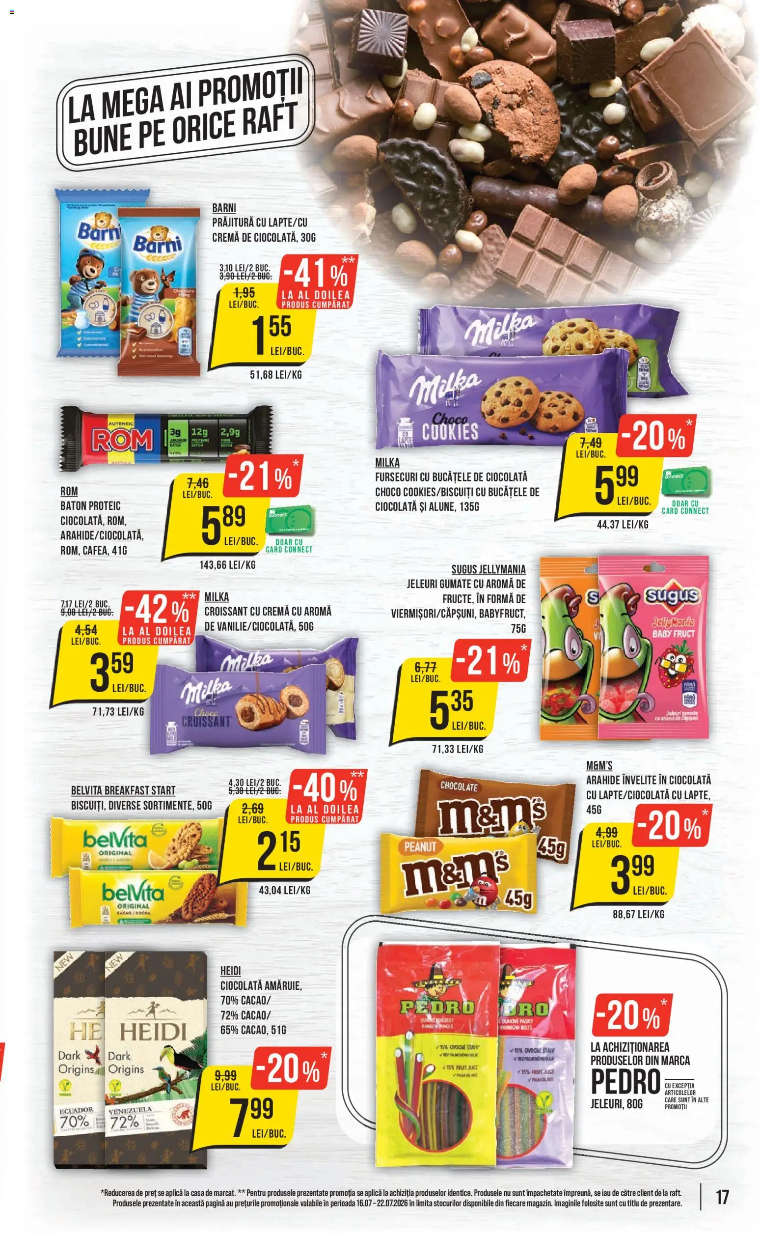 Catalog Mega Image 16 - 21 Iulie 2026 | Pagina 17 | Produse: Raft, Cremă, Ciocolată, Jeleuri