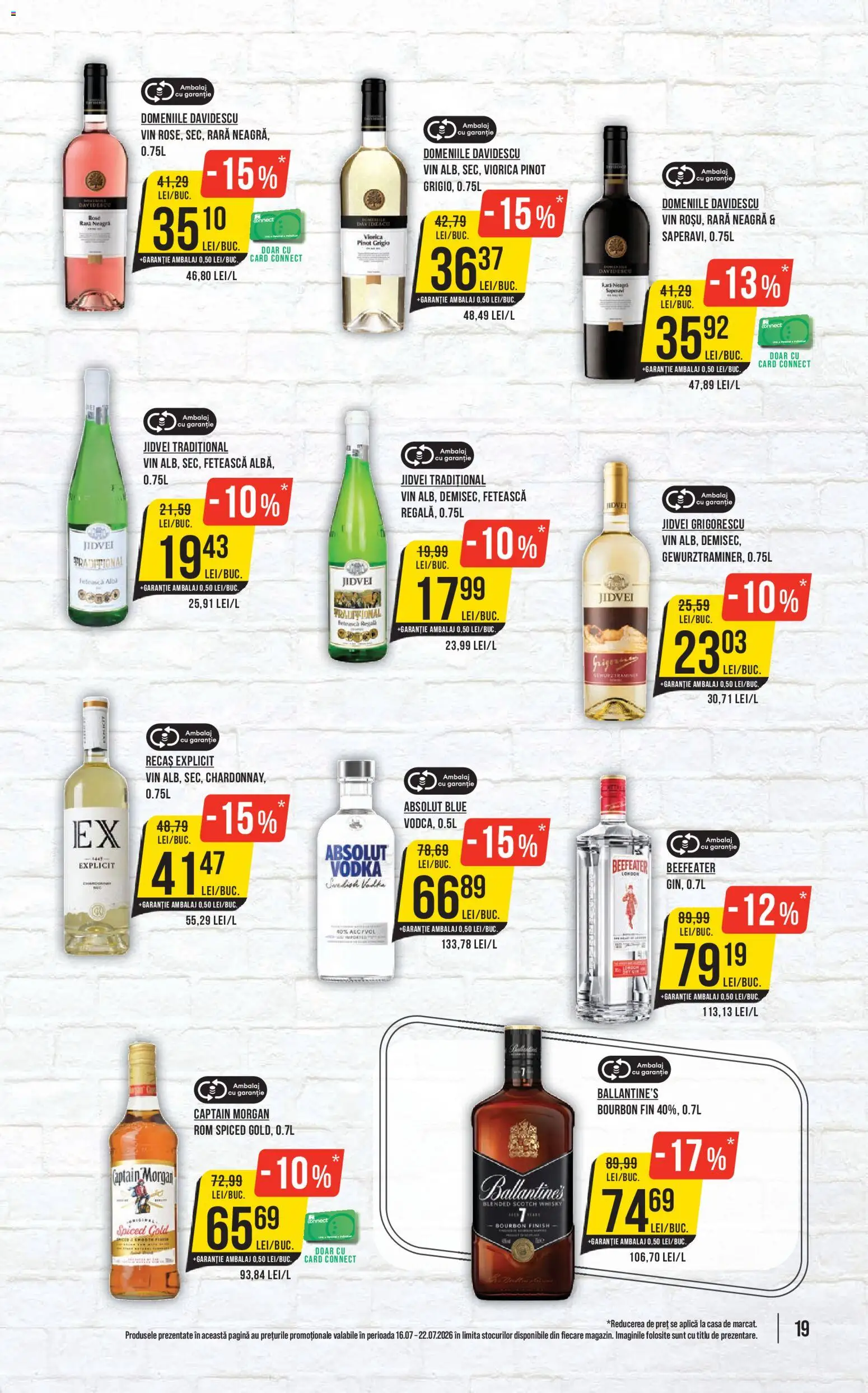 Catalog Mega Image 16 - 21 Iulie 2026 | Pagina 19 | Produse: Vin, Rom, Bourbon, Vodka