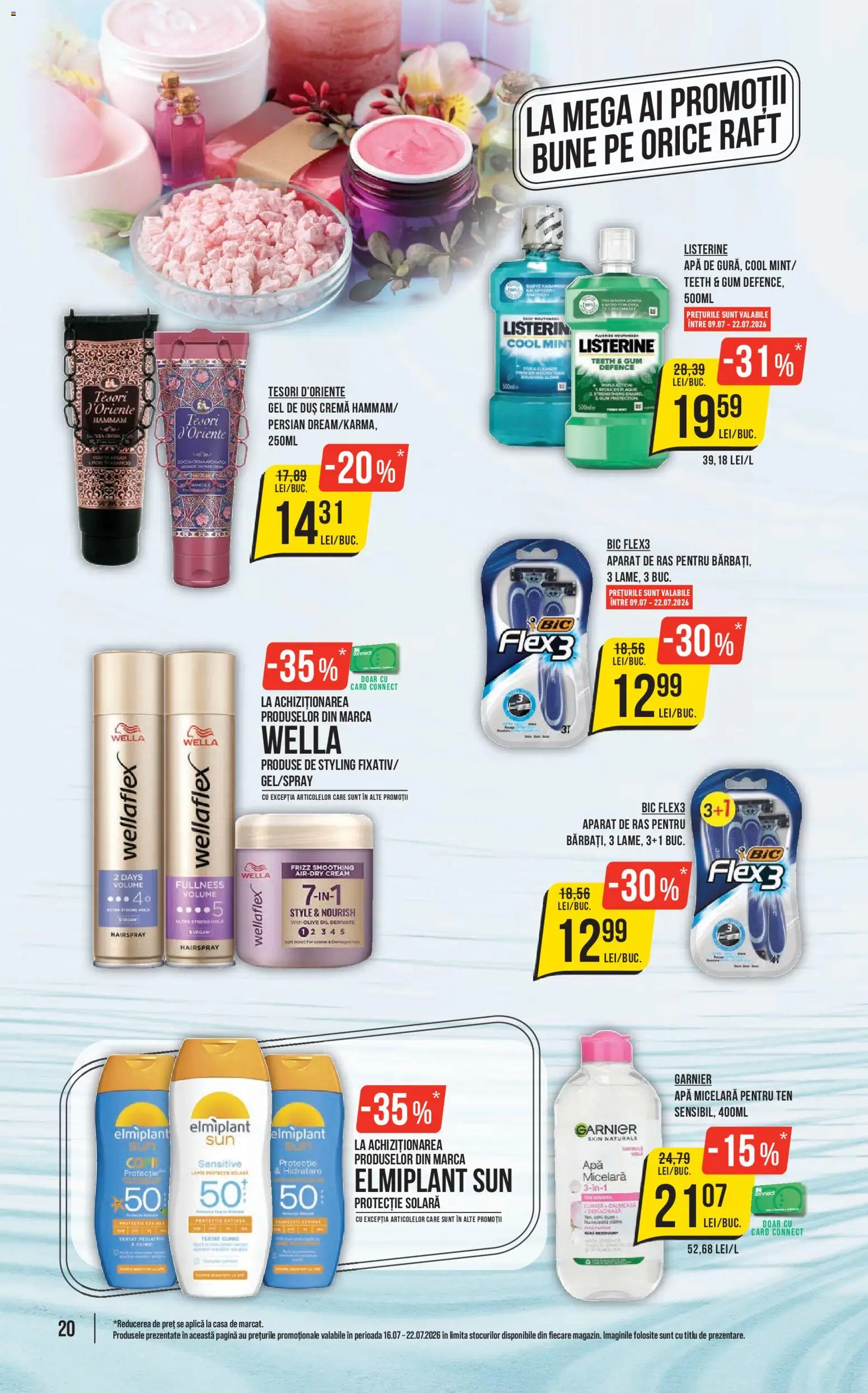 Catalog Mega Image 16 - 21 Iulie 2026 | Pagina 20 | Produse: Raft, Duș, Cremă, Protecție solară