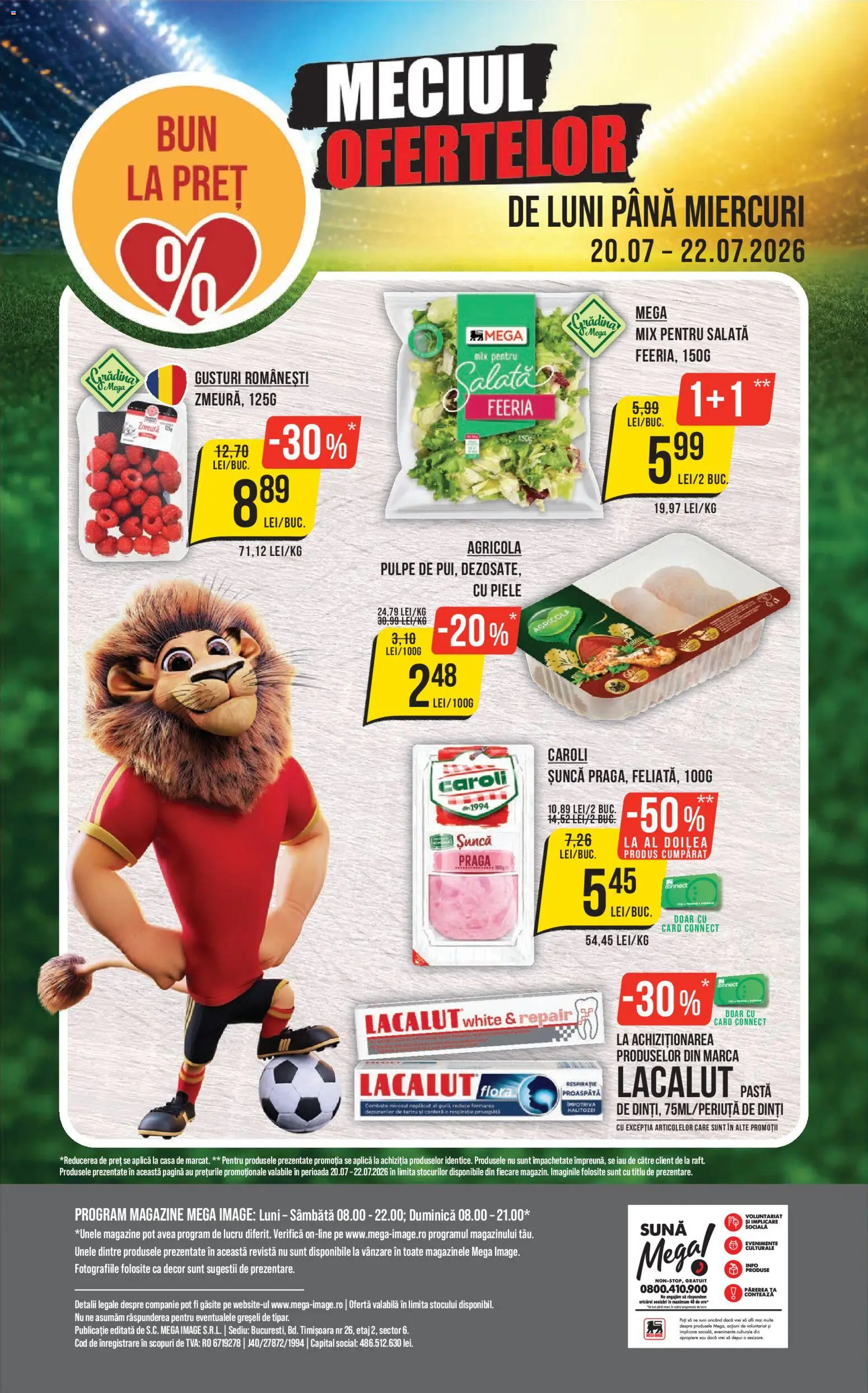 Catalog Mega Image 16 - 21 Iulie 2026 | Pagina 24 | Produse: Șuncă, Salată