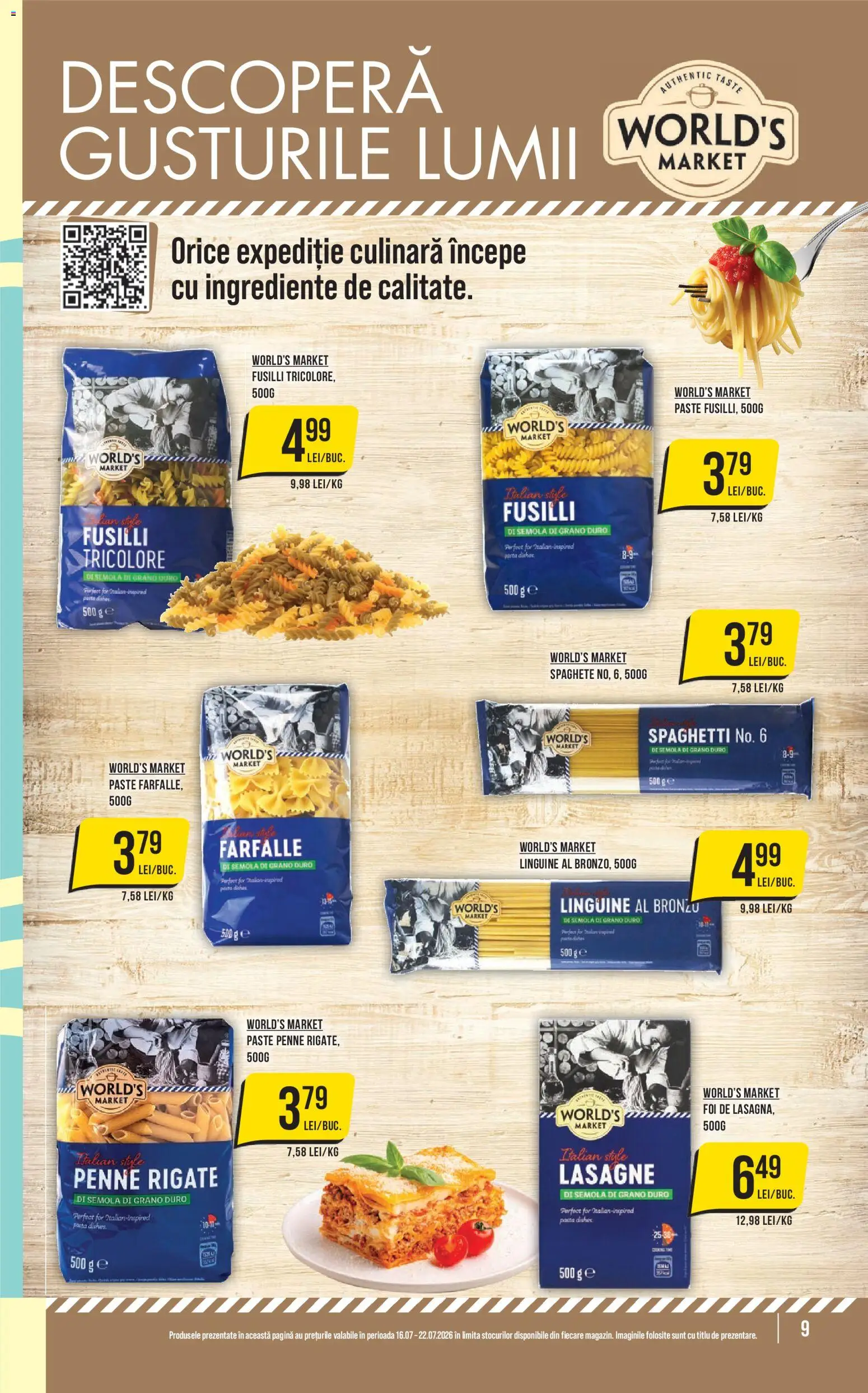 Catalog Mega Image 16 - 21 Iulie 2026 | Pagina 9 | Produse: Delgeç, Paste
