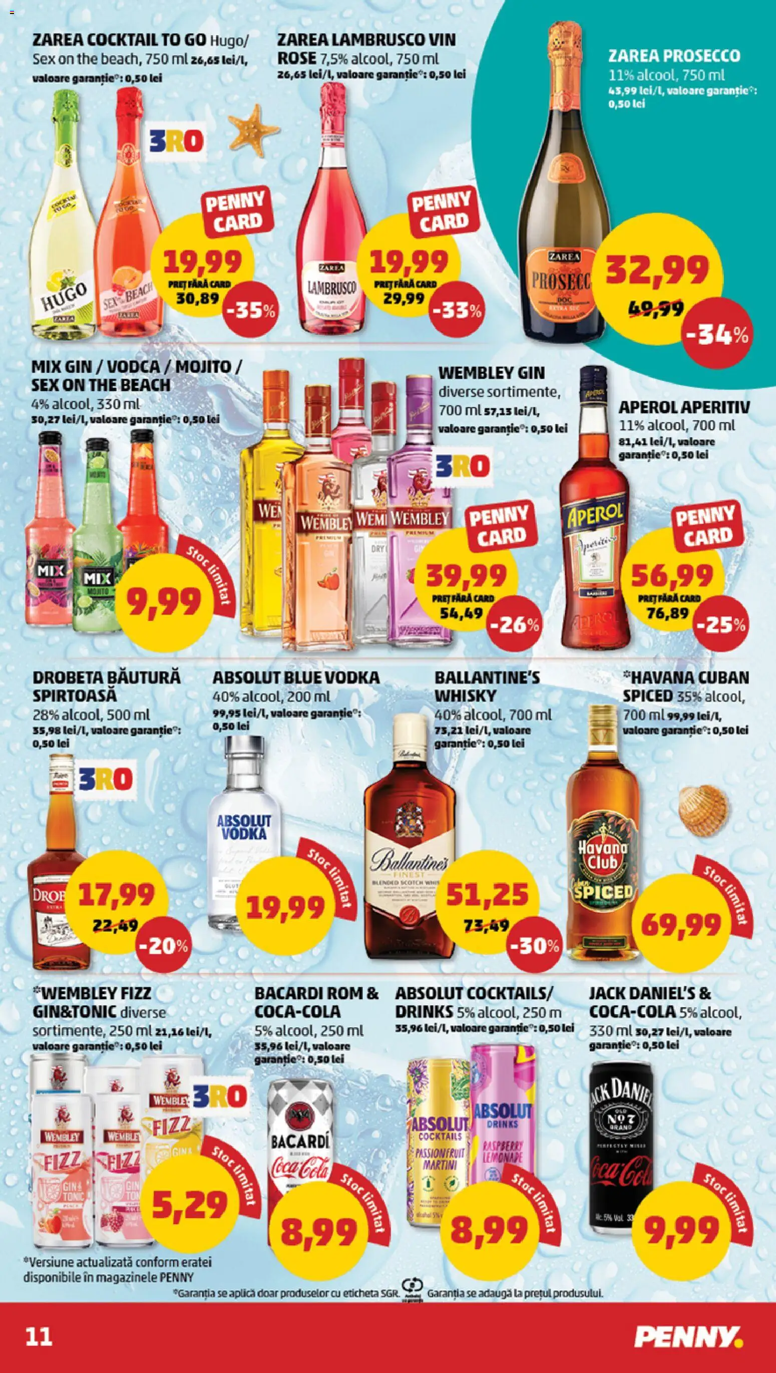 Catalog PENNY Market 15 - 20 Iulie 2026 | Pagina 11 | Produse: Rom, Gin, Vodka, Whiskey