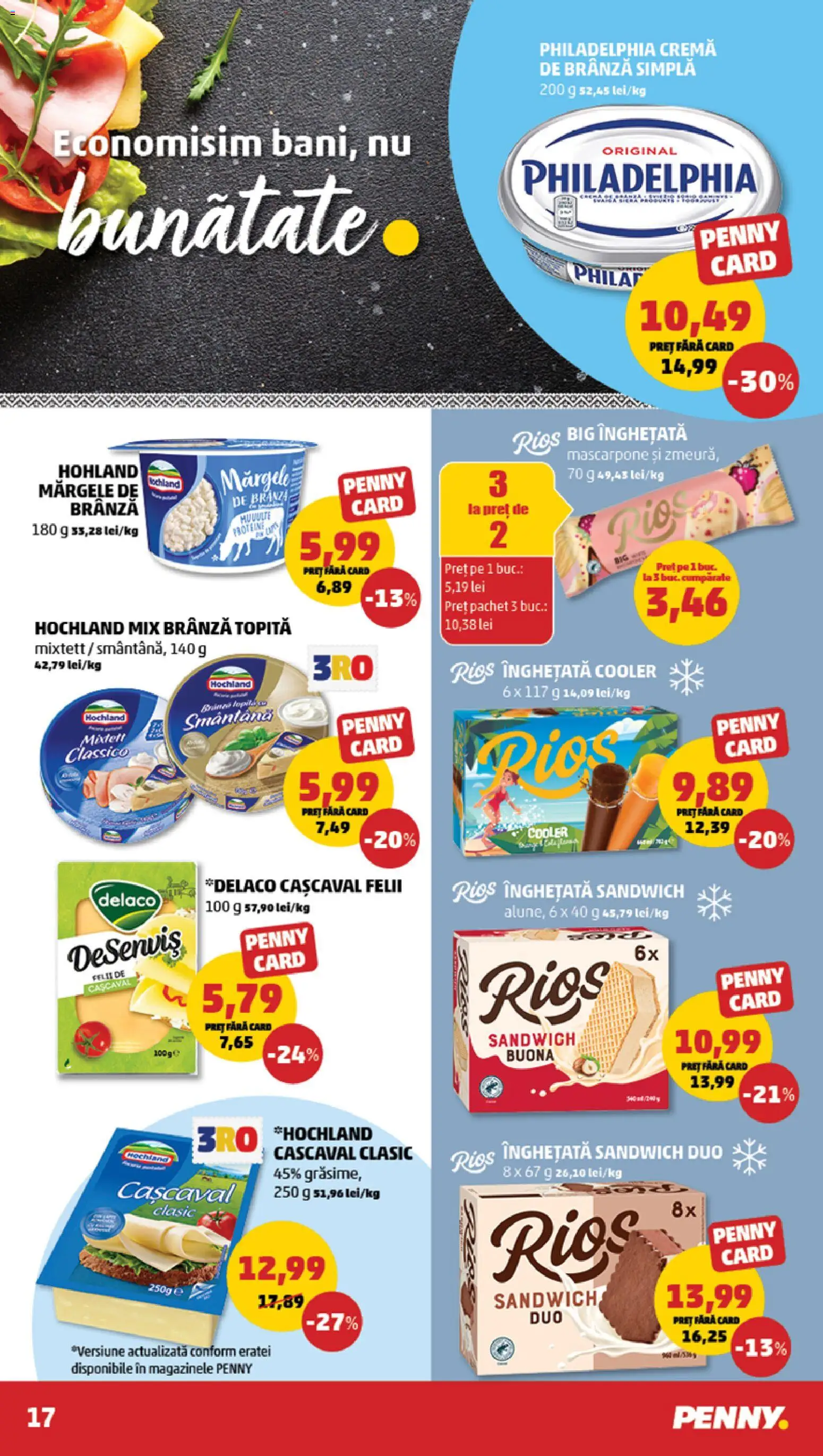 Catalog PENNY Market 15 - 20 Iulie 2026 | Pagina 17 | Produse: Masaüstü kılıfı, Cașcaval, Mascarpone, Smântână