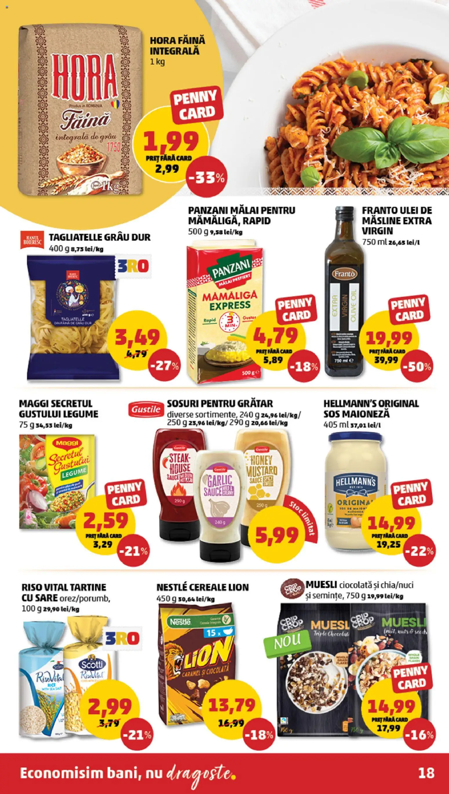 Catalog PENNY Market 15 - 20 Iulie 2026 | Pagina 18 | Produse: Măsline, Ulei, Legume, Sare