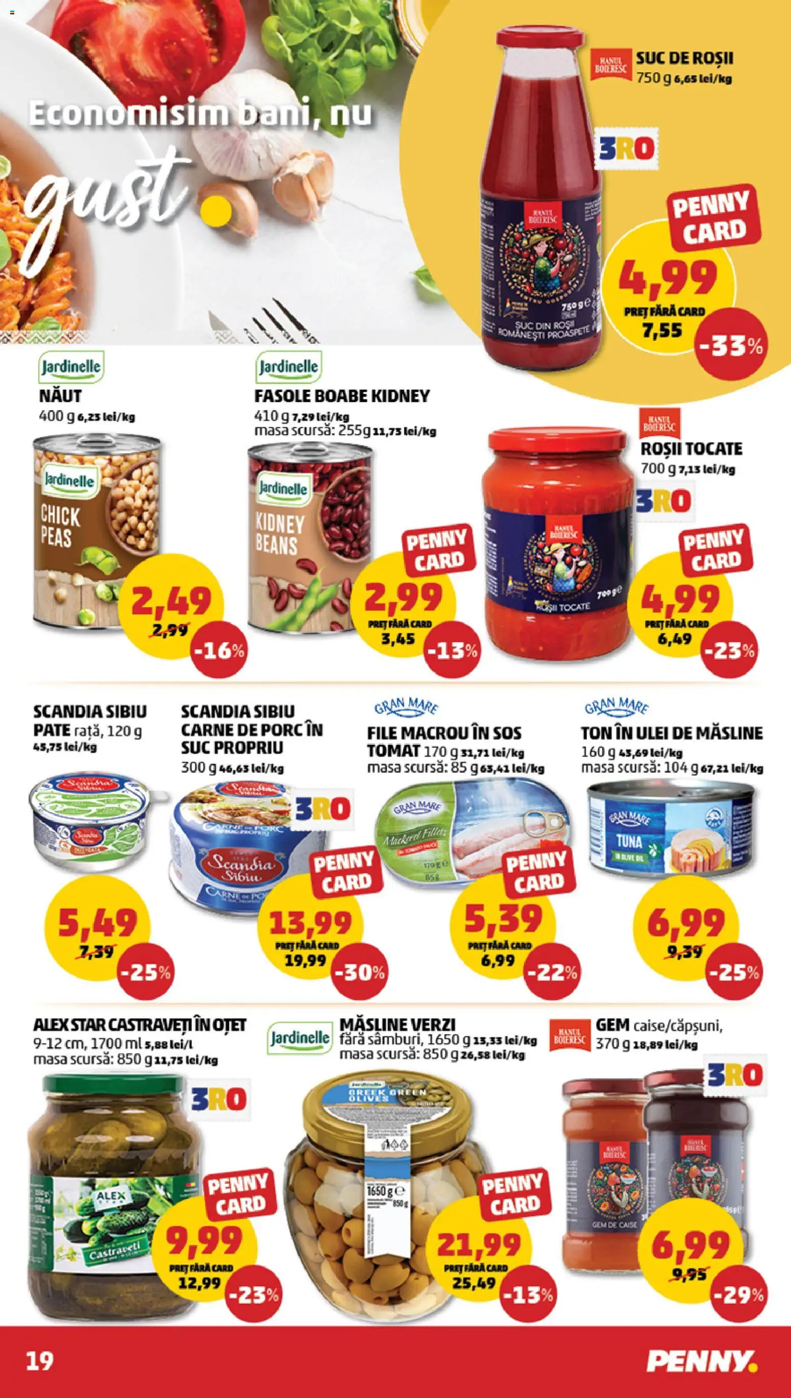 Catalog PENNY Market 15 - 20 Iulie 2026 | Pagina 19 | Produse: Feijoa Meyvesi, Masă, Măsline, Suc