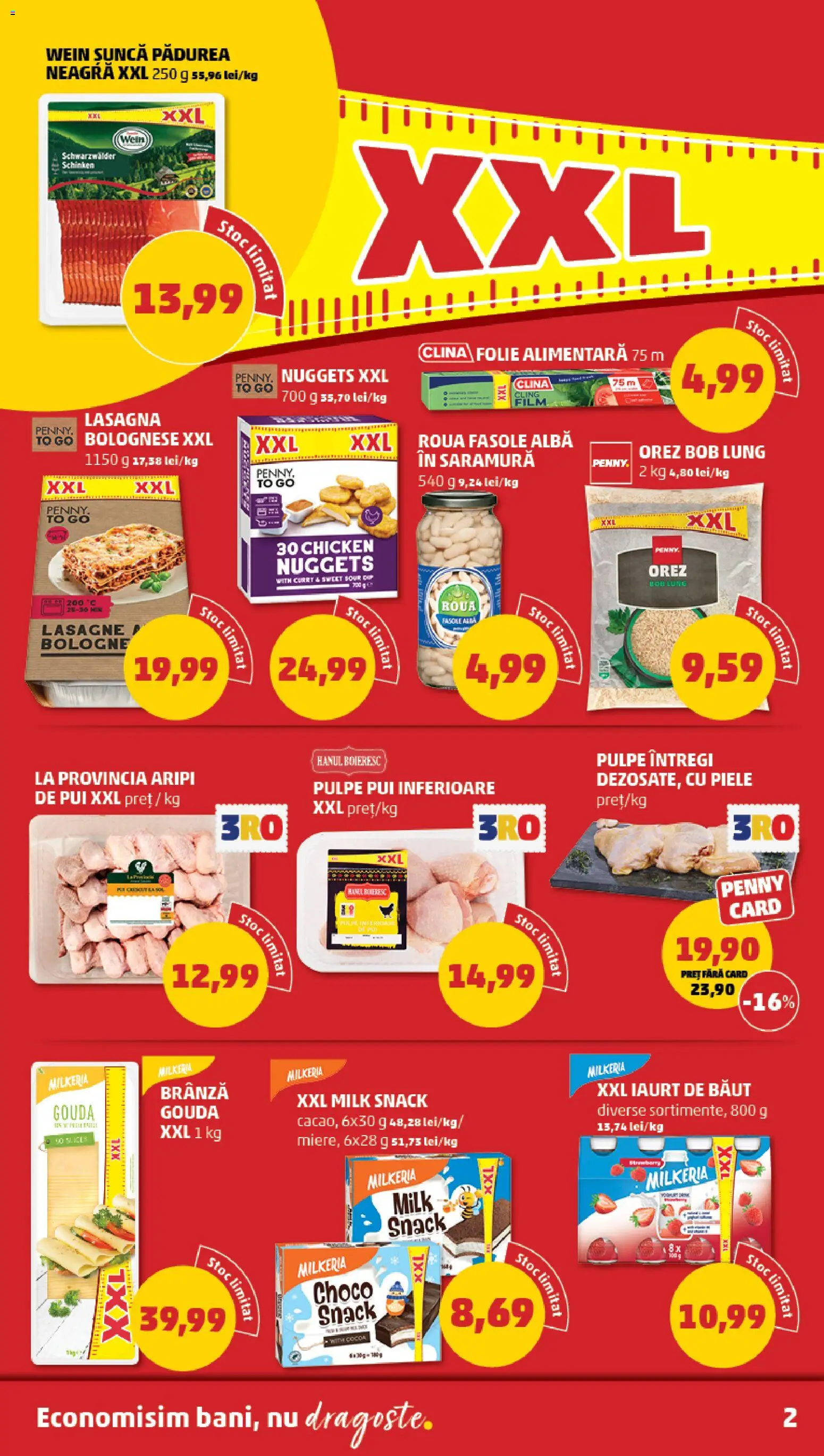 Catalog PENNY Market 15 - 20 Iulie 2026 | Pagina 2 | Produse: Lasagna, Brânză, Șuncă, Gouda