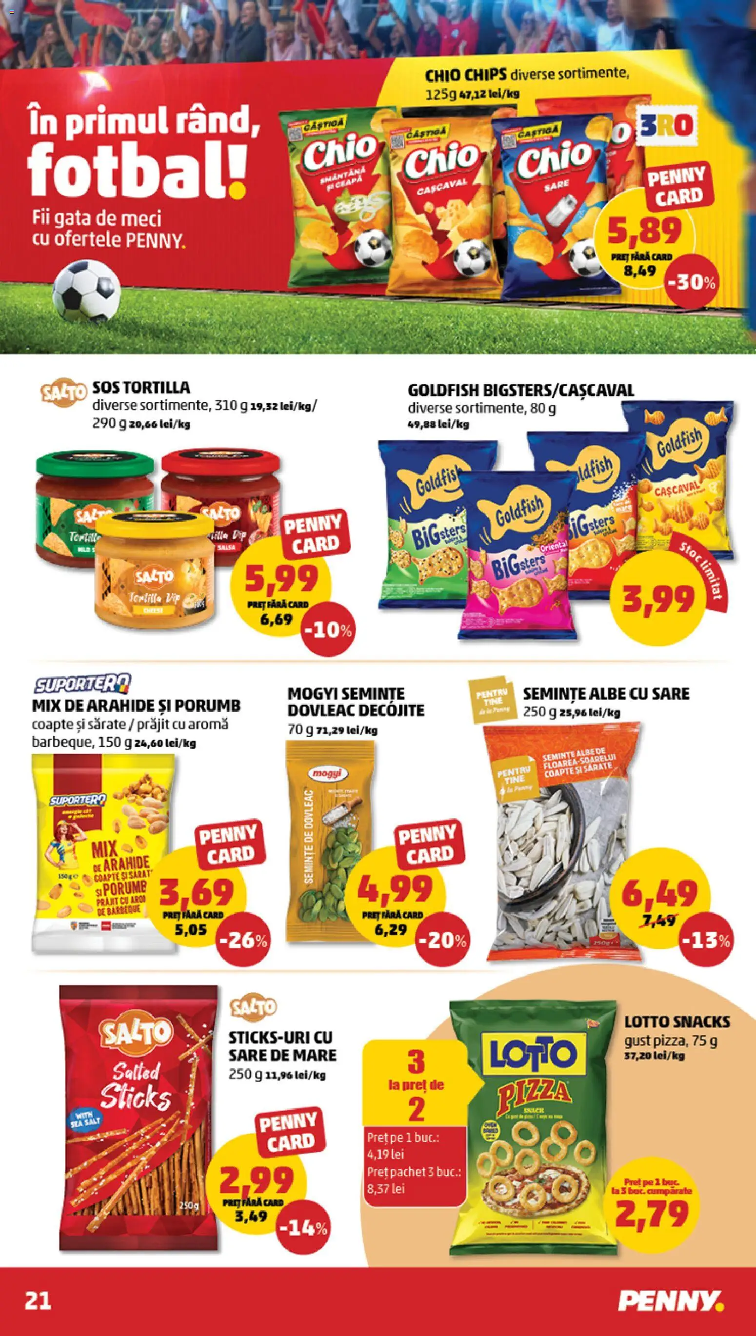 Catalog PENNY Market 15 - 20 Iulie 2026 | Pagina 21 | Produse: Cașcaval, Arahide, Smântână, Sos
