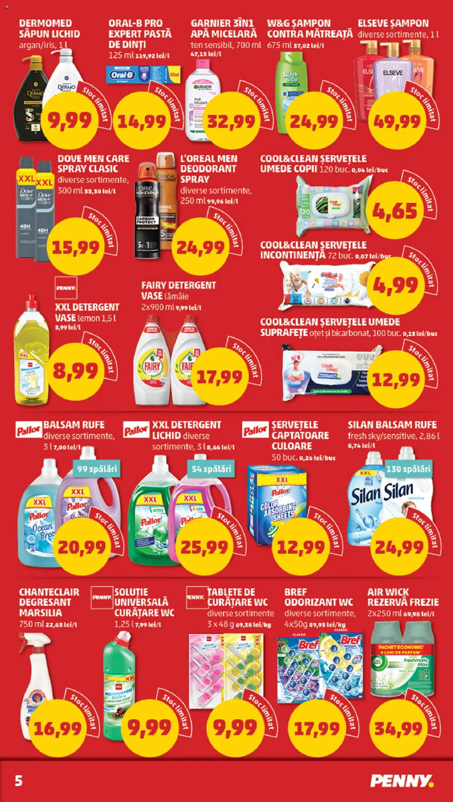 Catalog PENNY Market 15 - 20 Iulie 2026 | Pagina 5 | Produse: Body, Parfum, Săpun, Apă