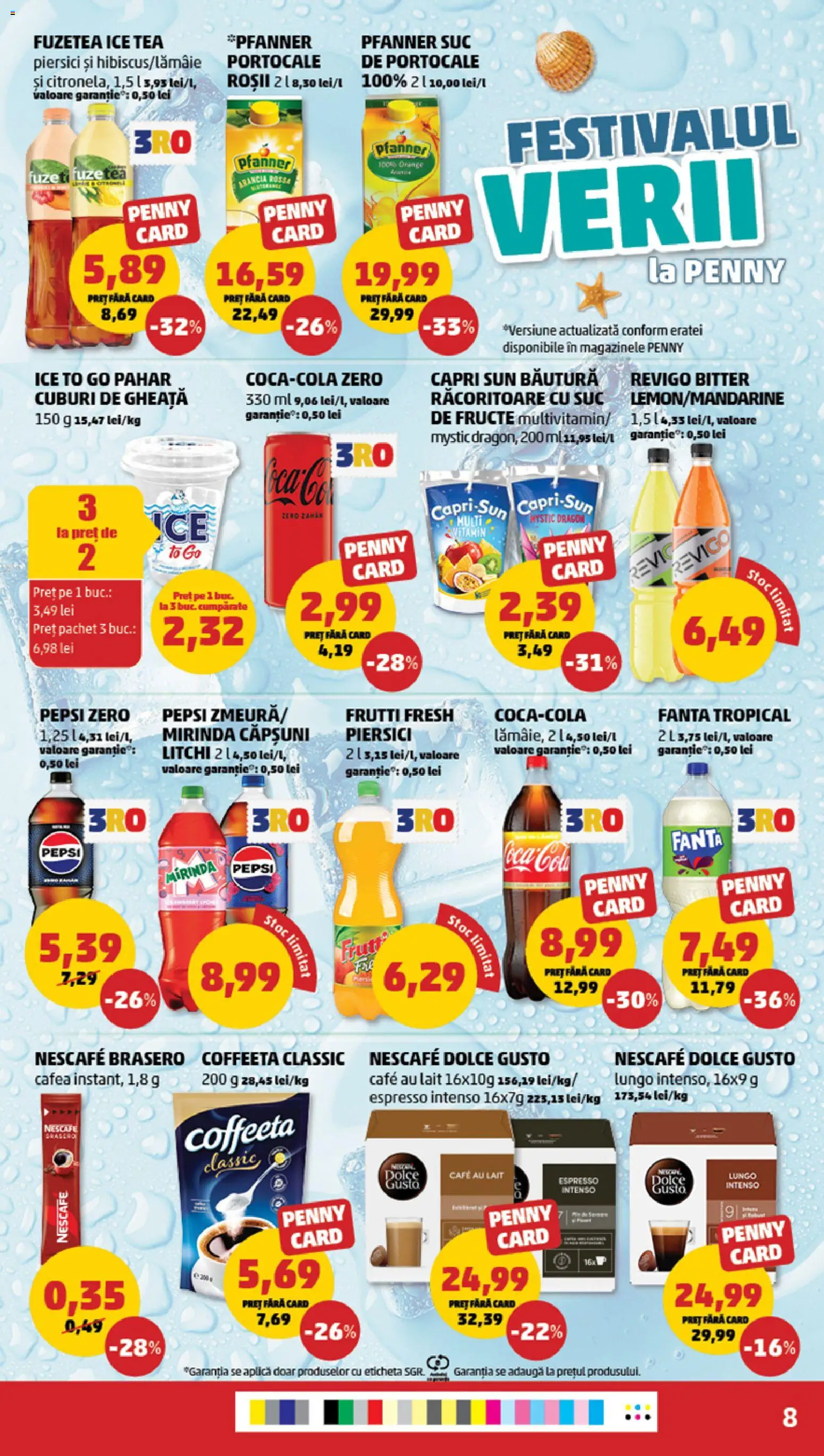 Catalog PENNY Market 15 - 20 Iulie 2026 | Pagina 8 | Produse: Amerikan servis, Cafea, Portocale, Roșii