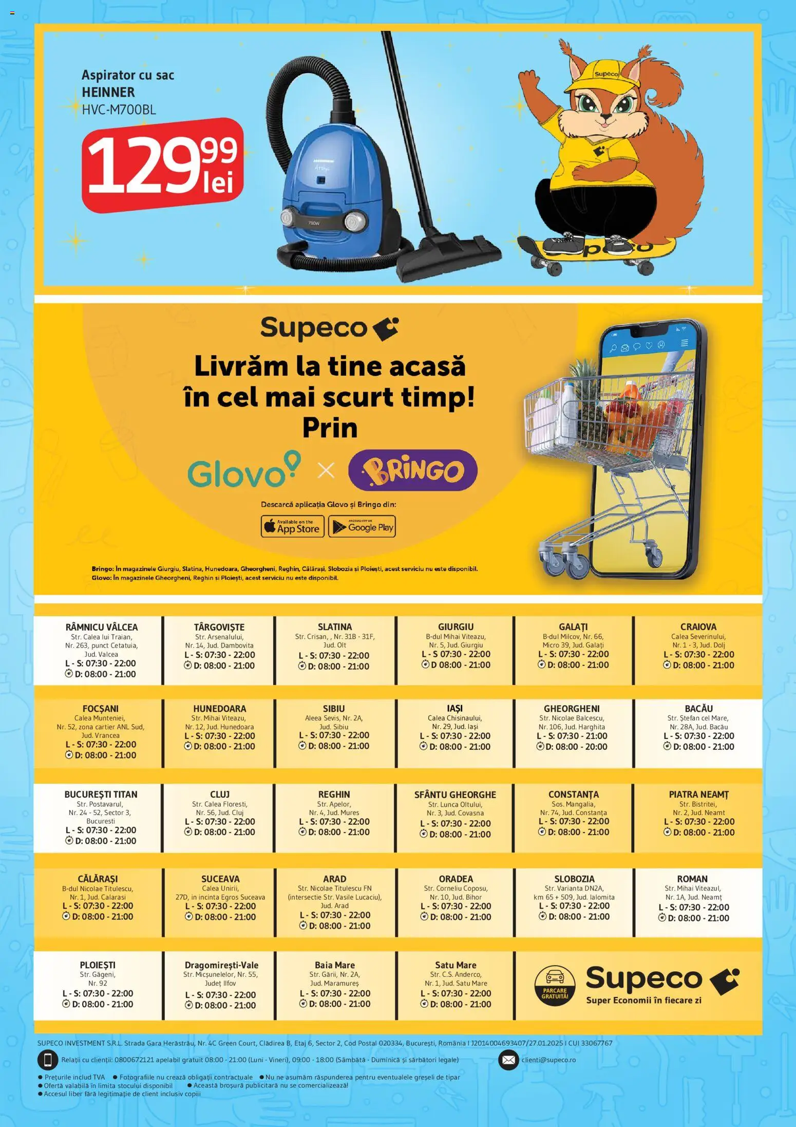 Catalog Supeco 16 Iulie - 4 August 2026 | Pagina 13 | Produse: Aspirator