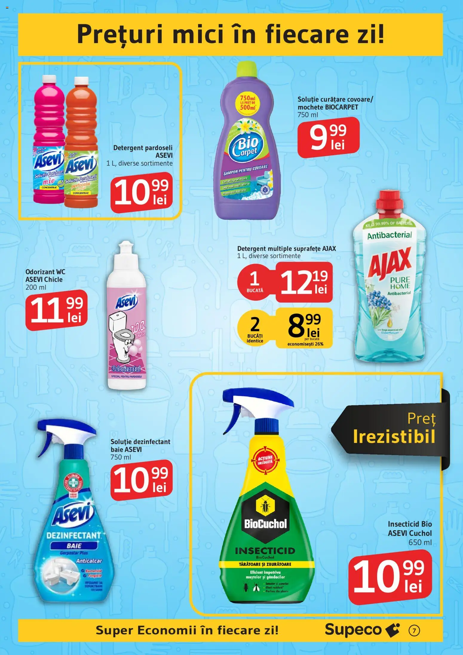 Catalog Supeco 16 Iulie - 4 August 2026 | Pagina 7 | Produse: Şerit ödül, Parfum, Șampon, Detergent
