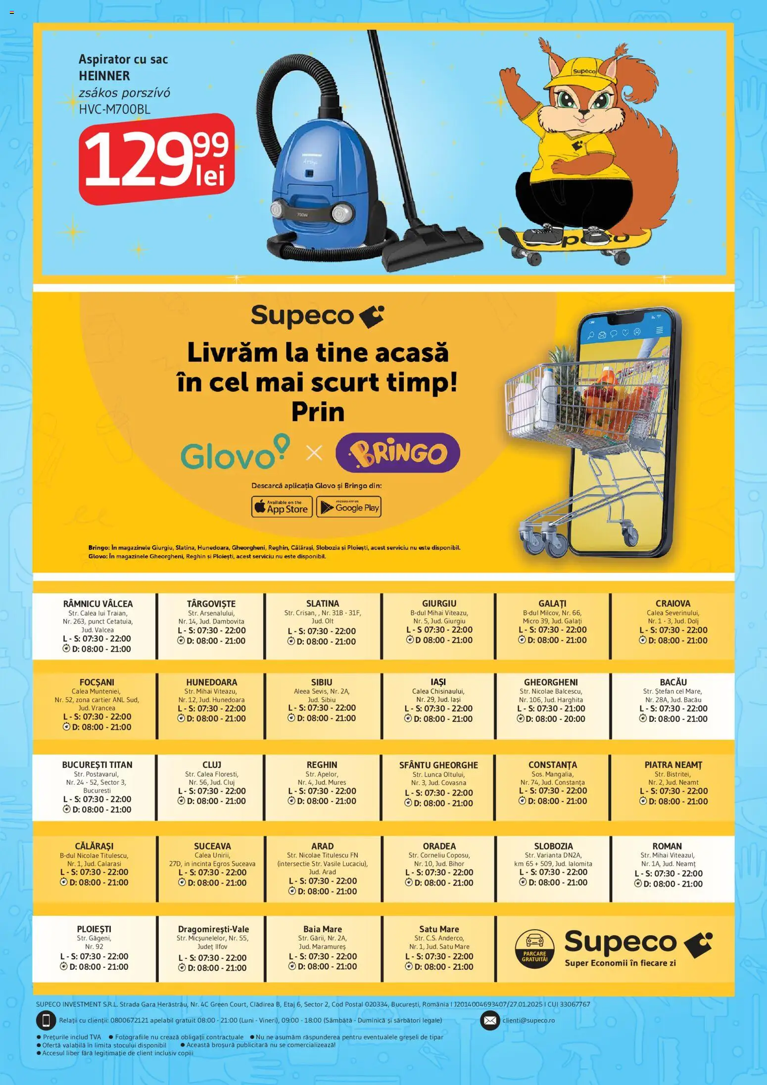 Catalog Supeco 16 Iulie - 4 August 2026 | Pagina 13 | Produse: Aspirator