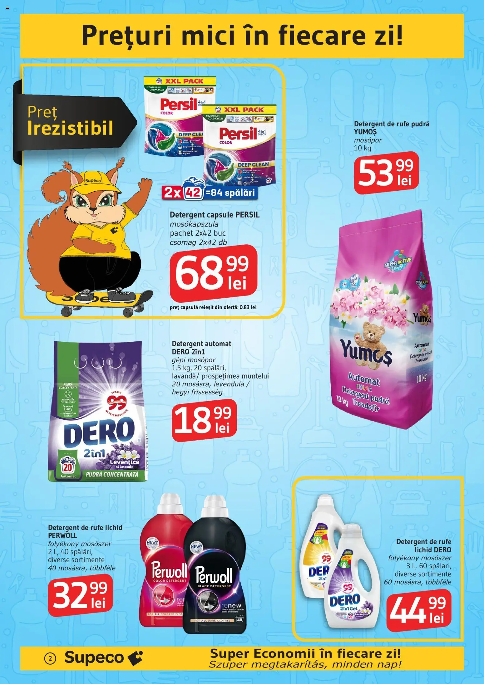 Catalog Supeco 16 Iulie - 4 August 2026 | Pagina 2 | Produse: Pomelo, Trandafir, Mici, Detergent