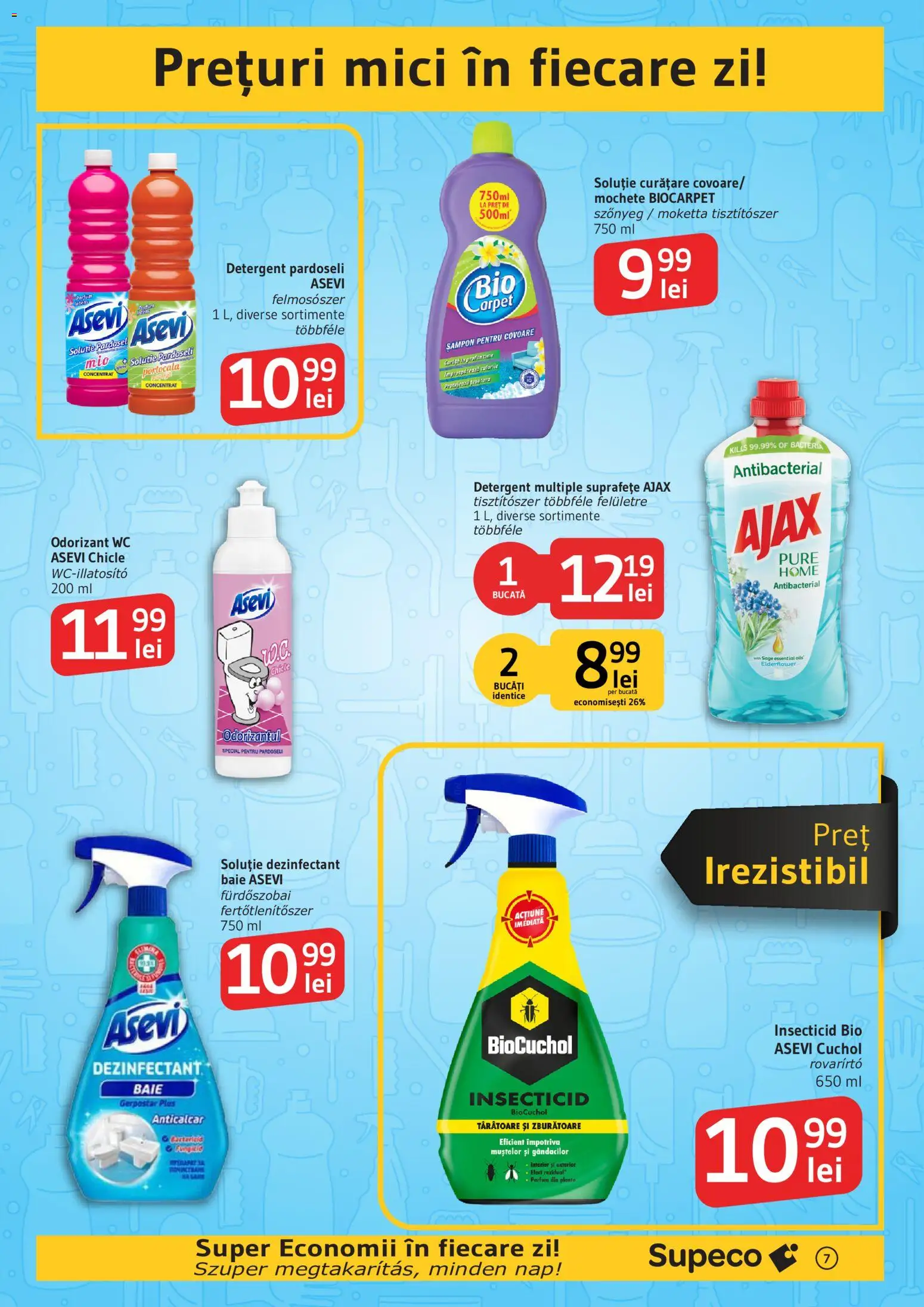 Catalog Supeco 16 Iulie - 4 August 2026 | Pagina 7 | Produse: Şerit ödül, Mici, Parfum, Șampon
