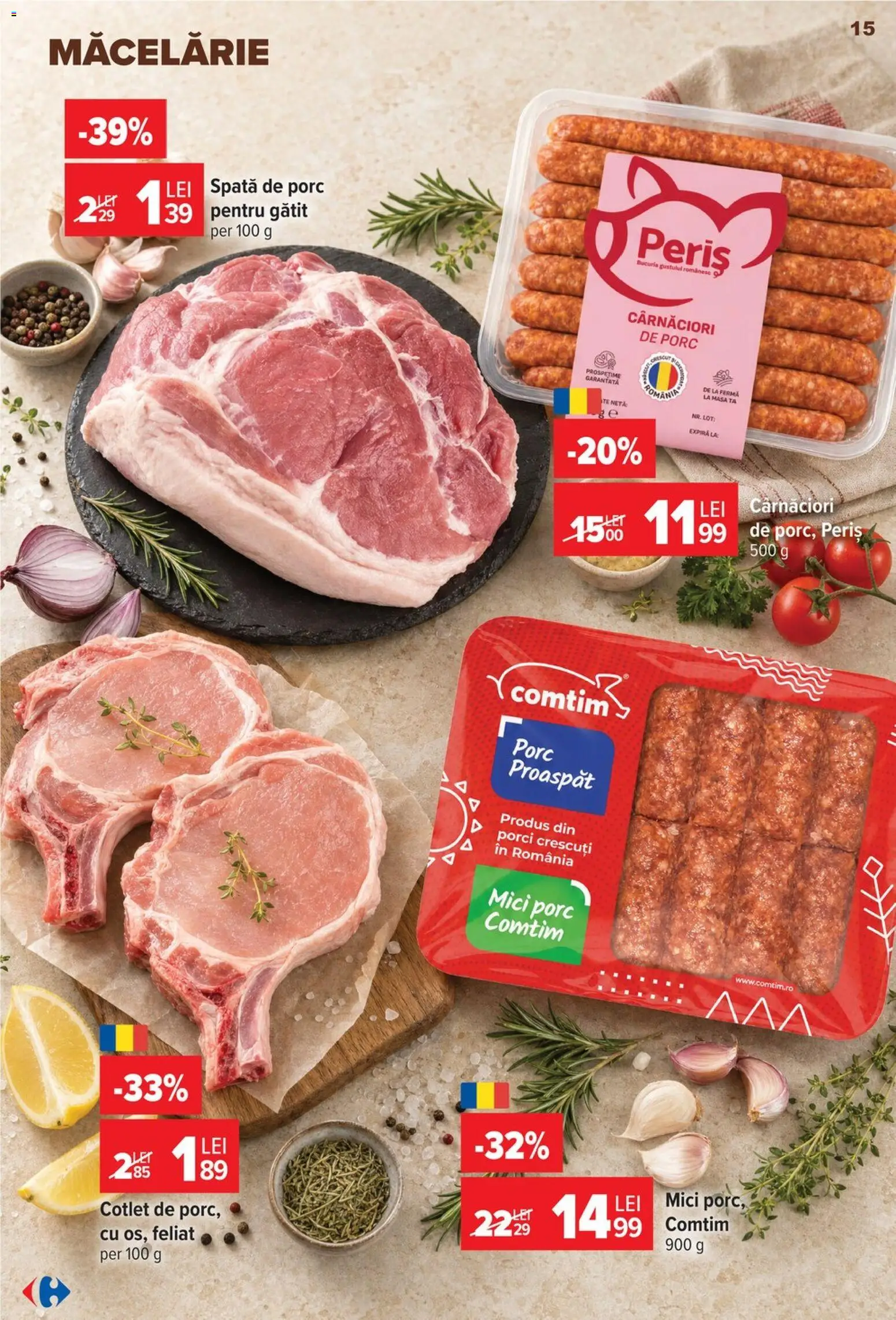 Catalog Carrefour 22 - 27 Iulie 2026 | Pagina 15 | Produse: Lait de coco, Masă, Mici