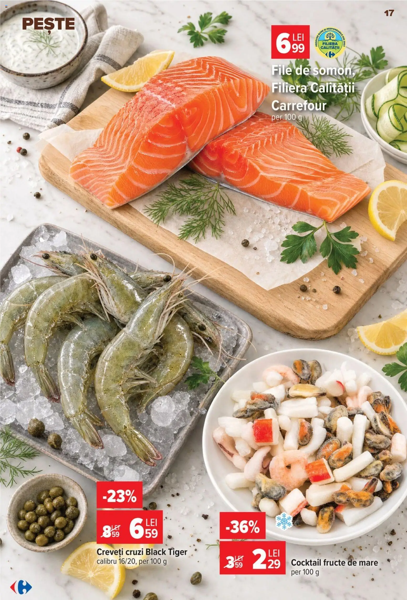 Catalog Carrefour 22 - 27 Iulie 2026 | Pagina 17 | Produse: Cocktail, Pește, Fructe, Fructe De Mare